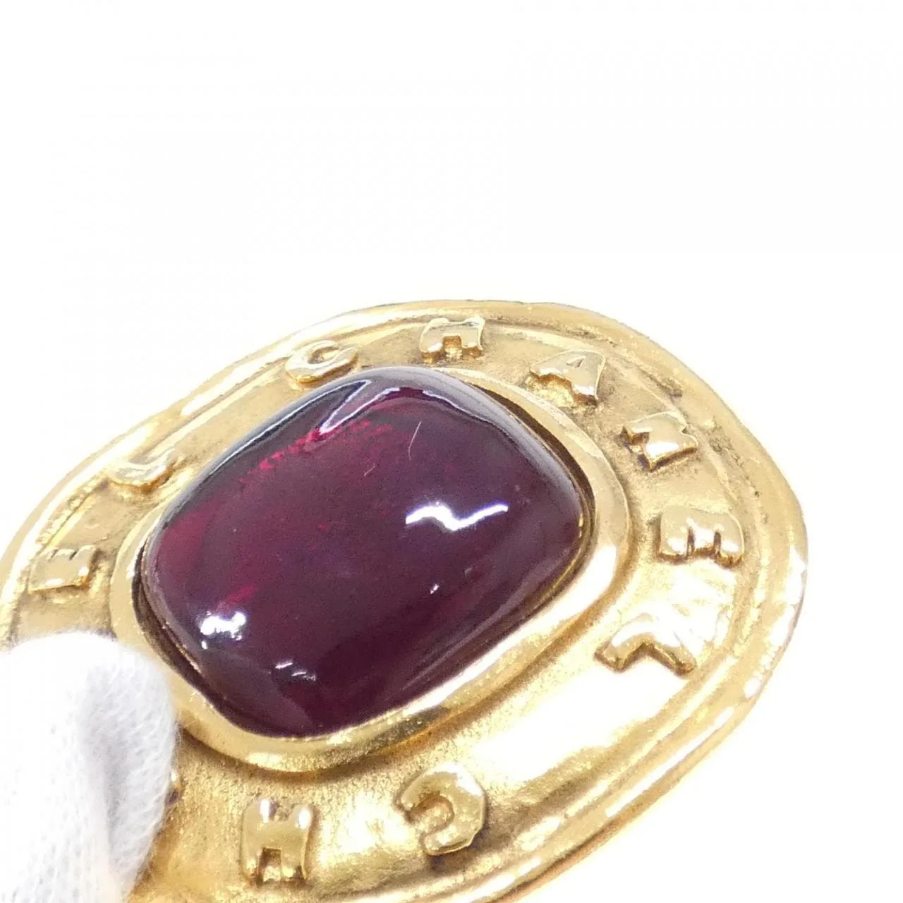 CHANEL Accessories 紅色 中古品A - 縮圖 4