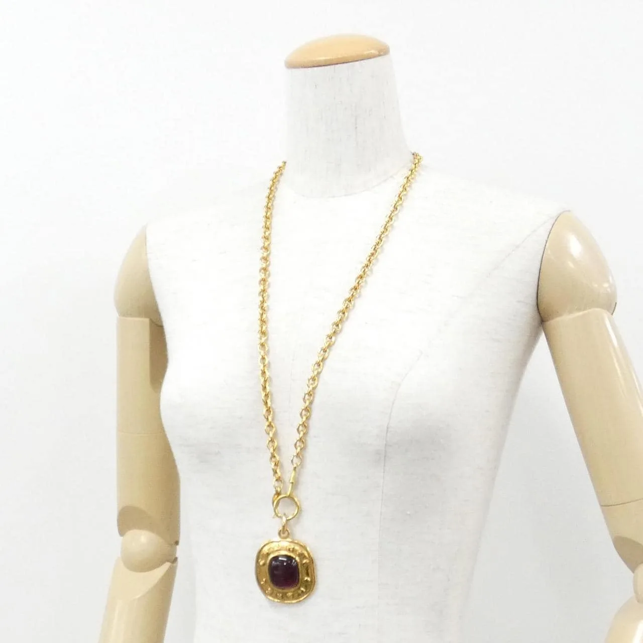 CHANEL Accessories 紅色 中古品A - 縮圖 6