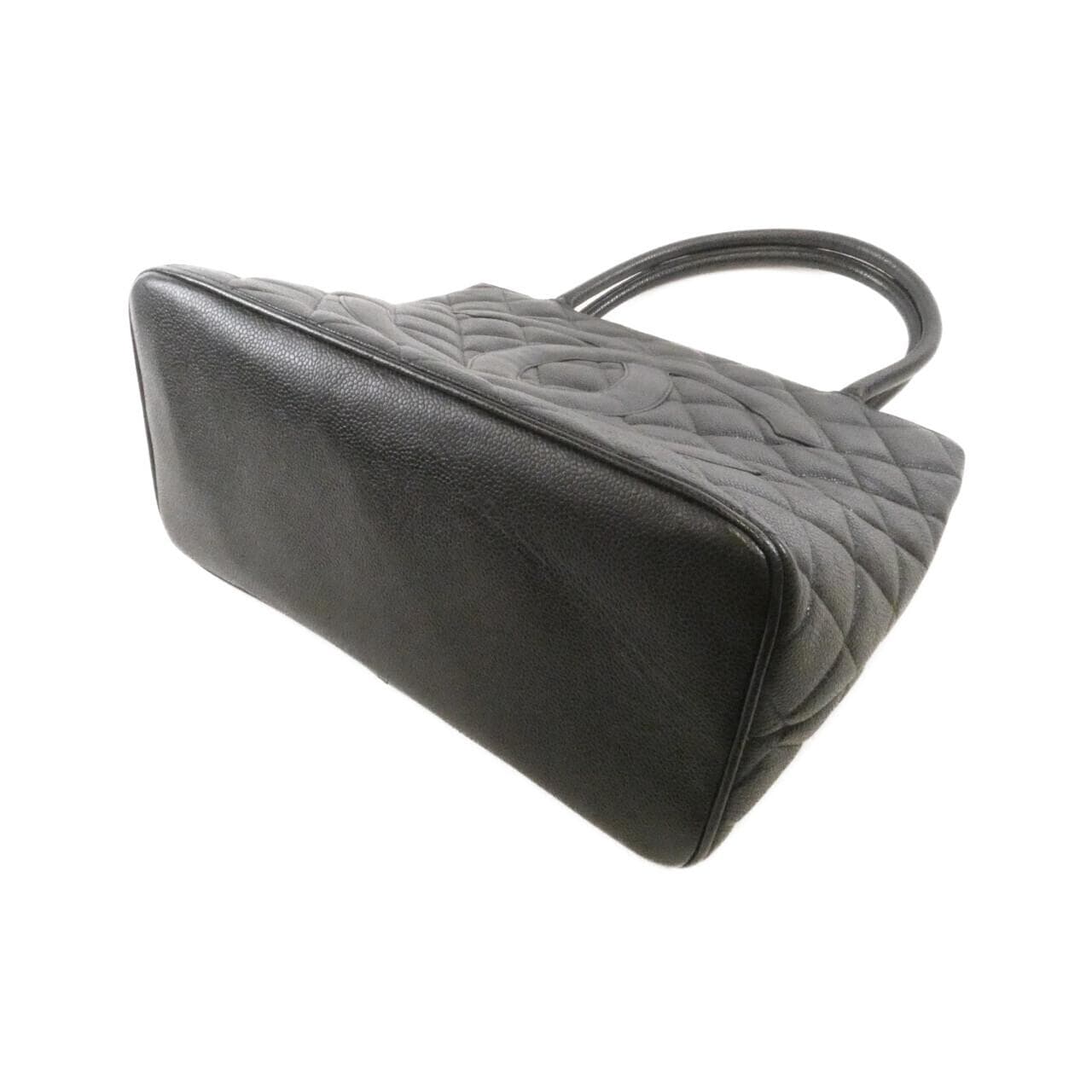 CHANEL Matelasse 1804 Handbag Grained Calfskin Black Grained Calfskin - Thumbnail 3