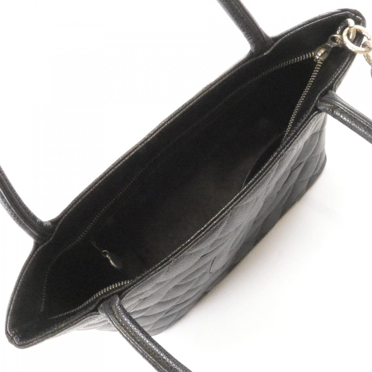 CHANEL Matelasse 1804 Handbag Grained Calfskin Black Grained Calfskin - Thumbnail 6