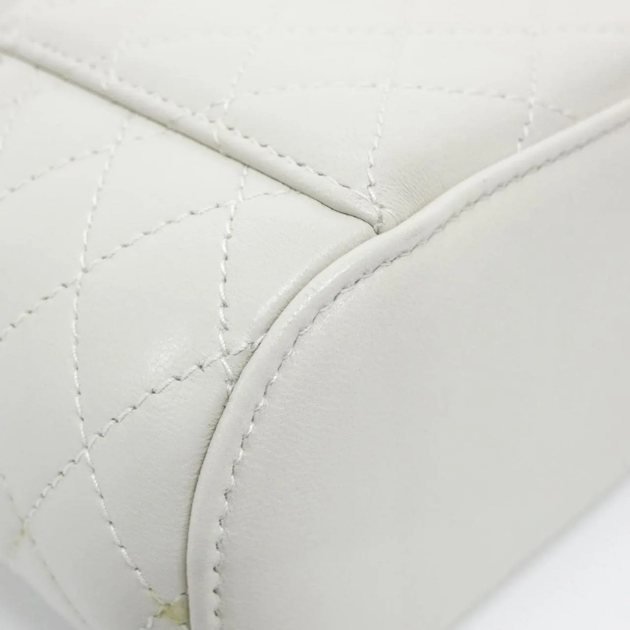 SAINT LAURENT 766731 1EL07 Handbag Lambskin Black Lambskin Rank A - Thumbnail 3