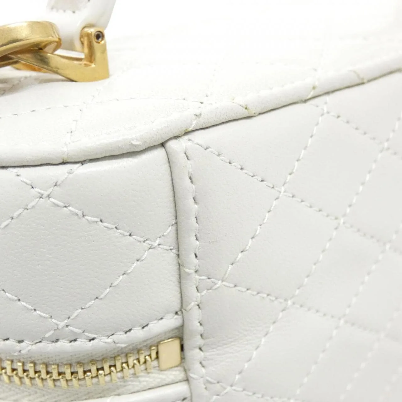 SAINT LAURENT 766731 1EL07 Handbag Lambskin Black Lambskin Rank A - Thumbnail 7