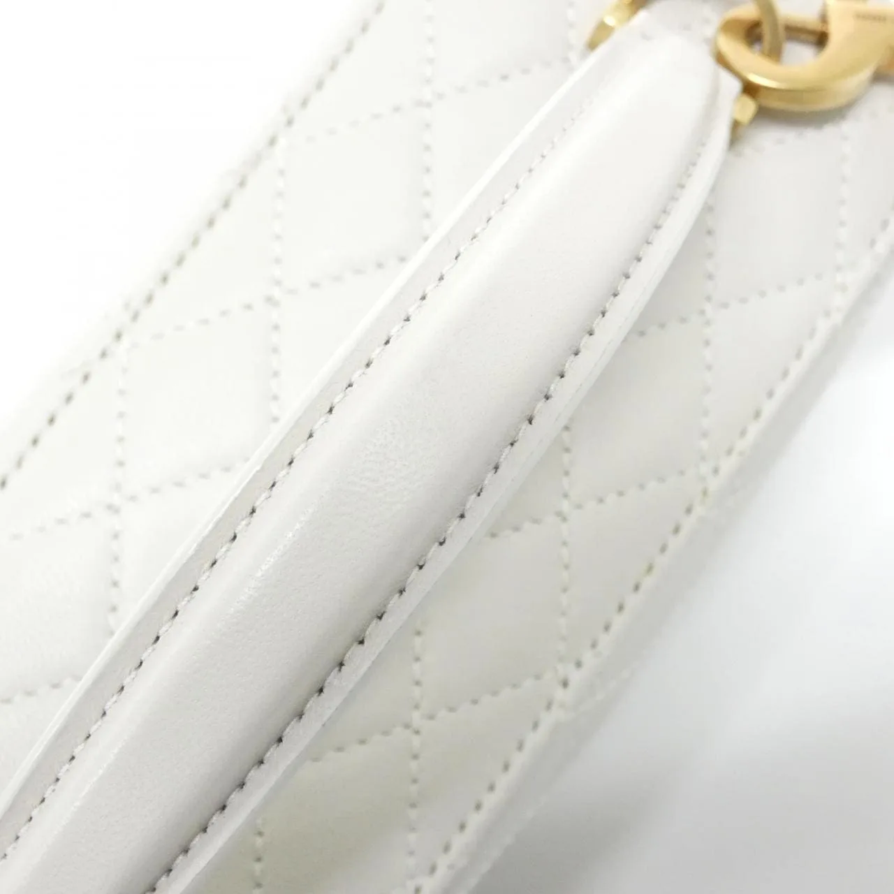 SAINT LAURENT 766731 1EL07 Handbag Lambskin Black Lambskin Rank A - Thumbnail 9