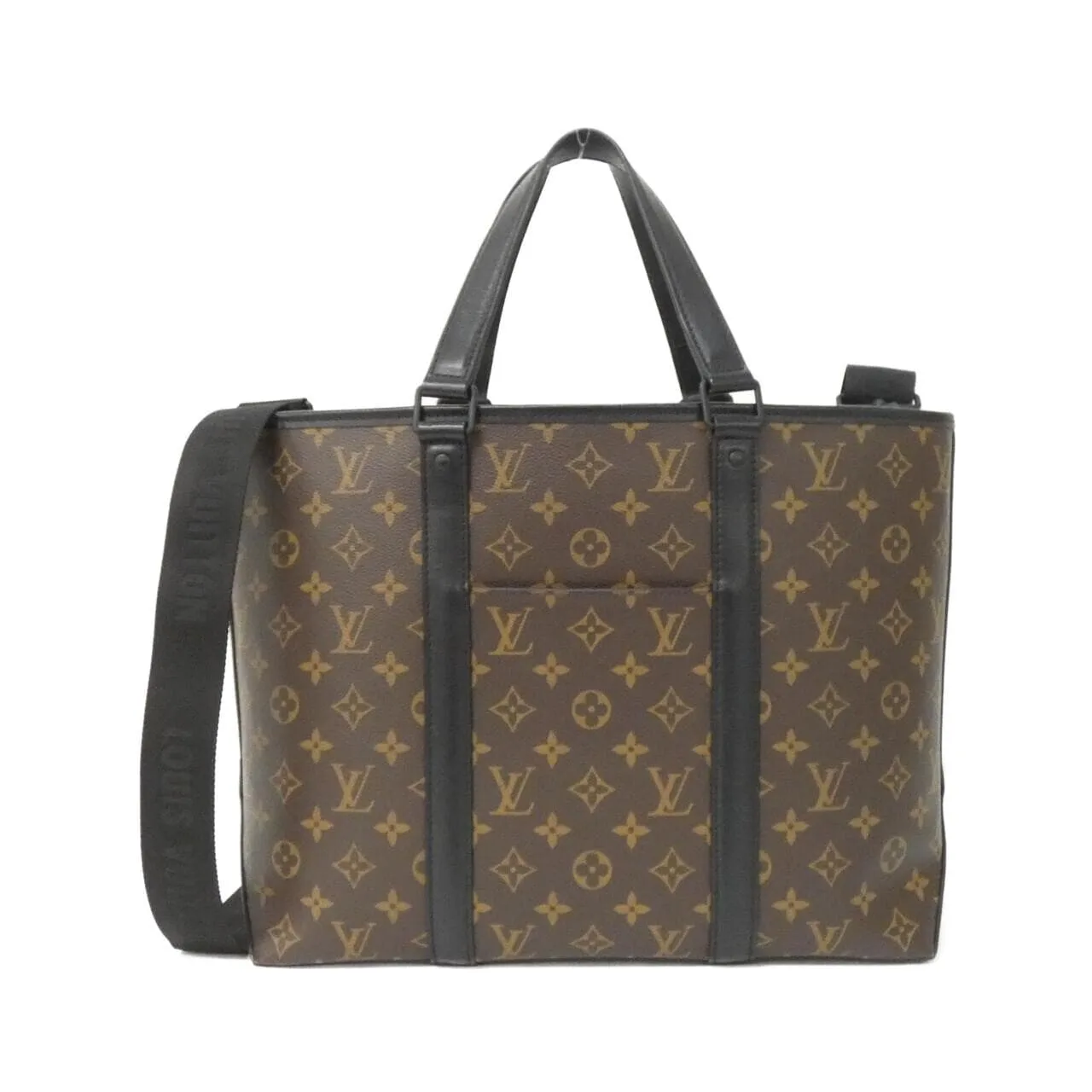 LOUIS VUITTON M45734 Tote Monogram Black
