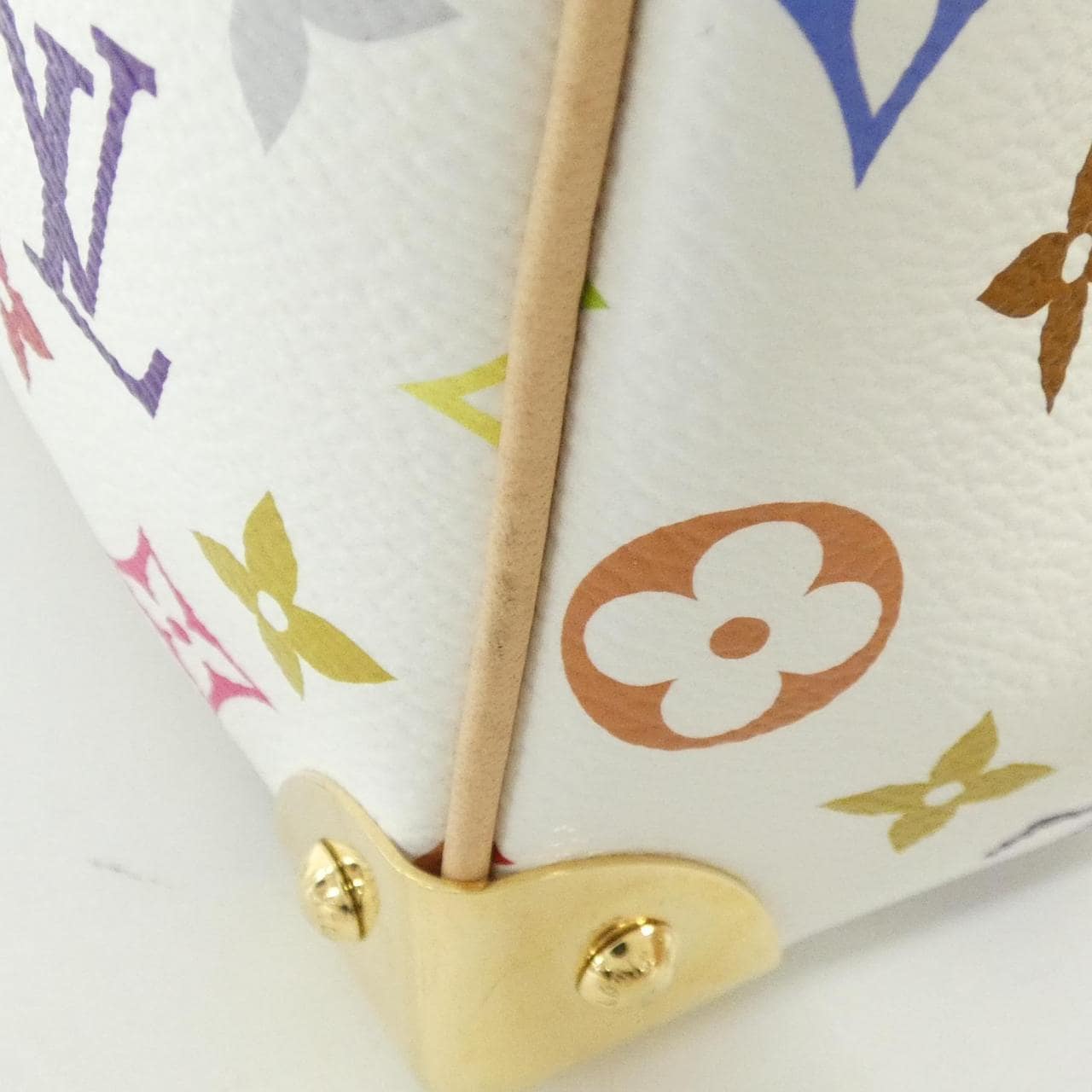 LOUIS VUITTON Speedy M13085 Boston Canvas Multicolor 帆布 - 縮圖 3