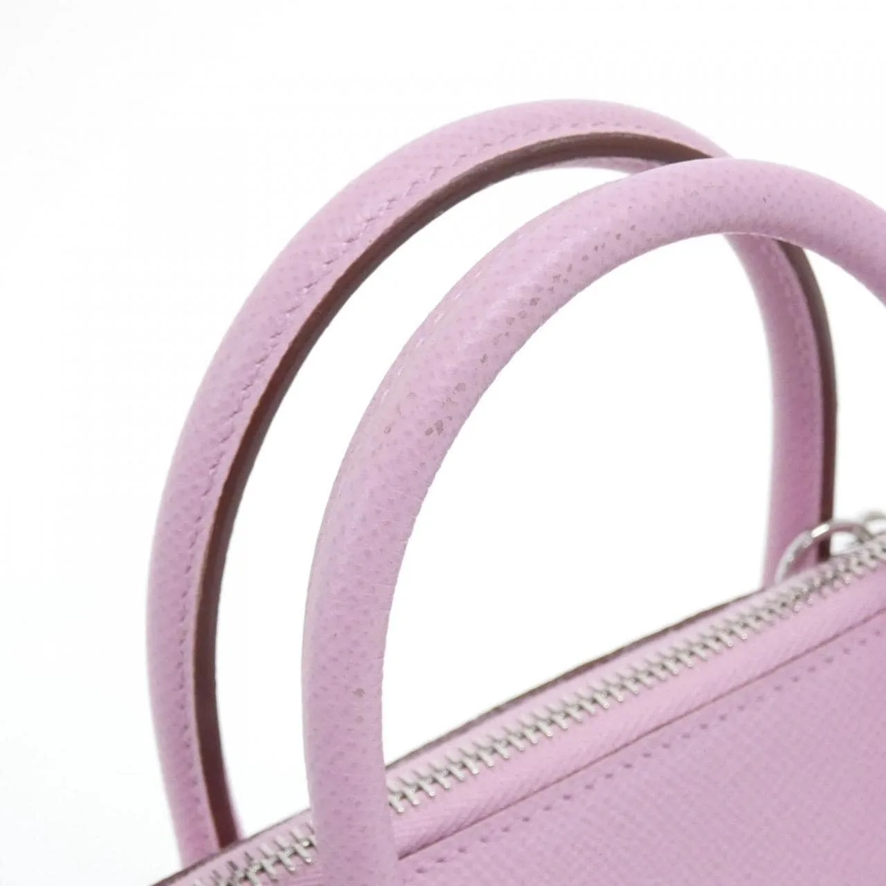 HERMES Bolide 082798CK Handbag Epsom 黑色 Epsom 皮 中古品A - 縮圖 6