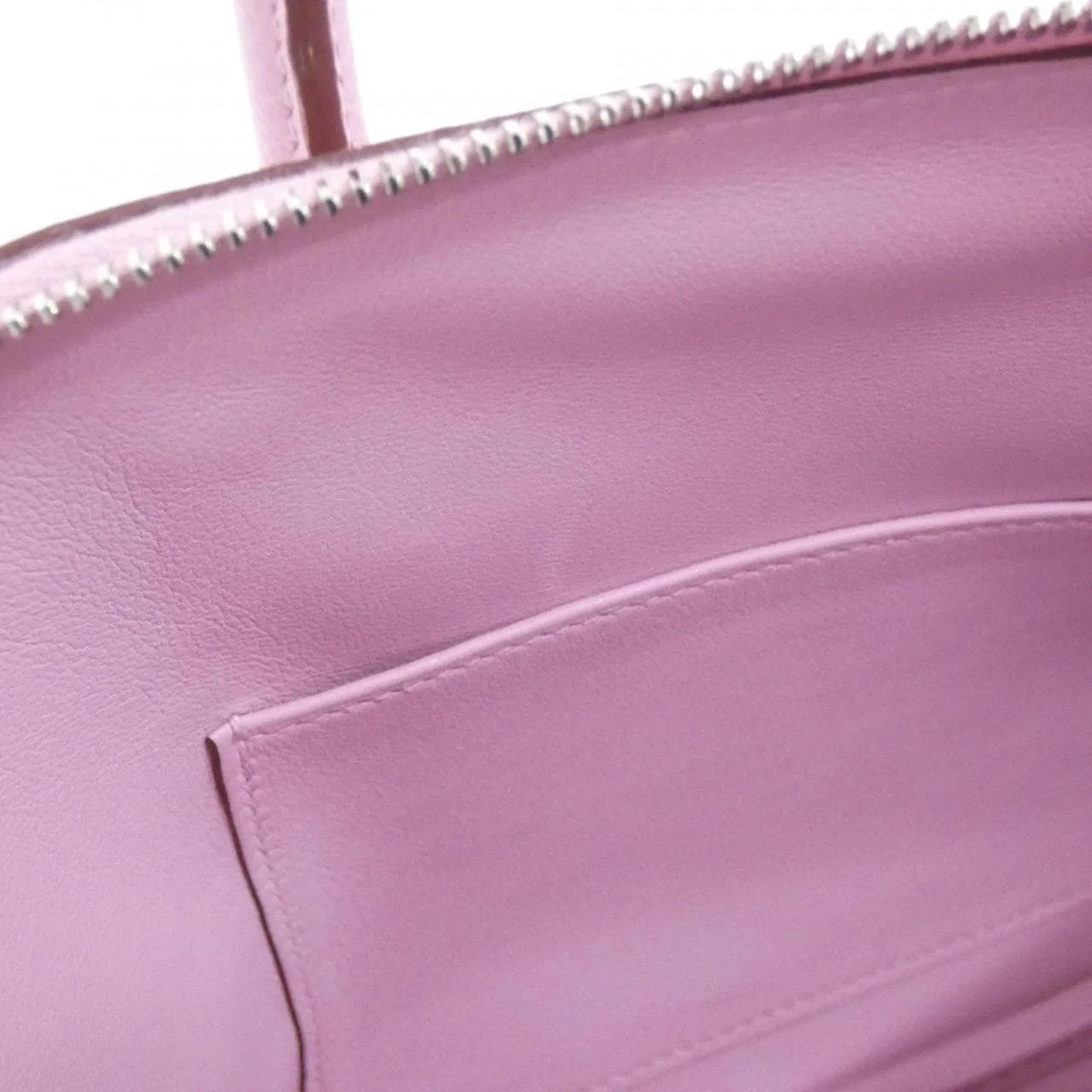 HERMES Bolide 082798CK Handbag Epsom 黑色 Epsom 皮 中古品A - 縮圖 8