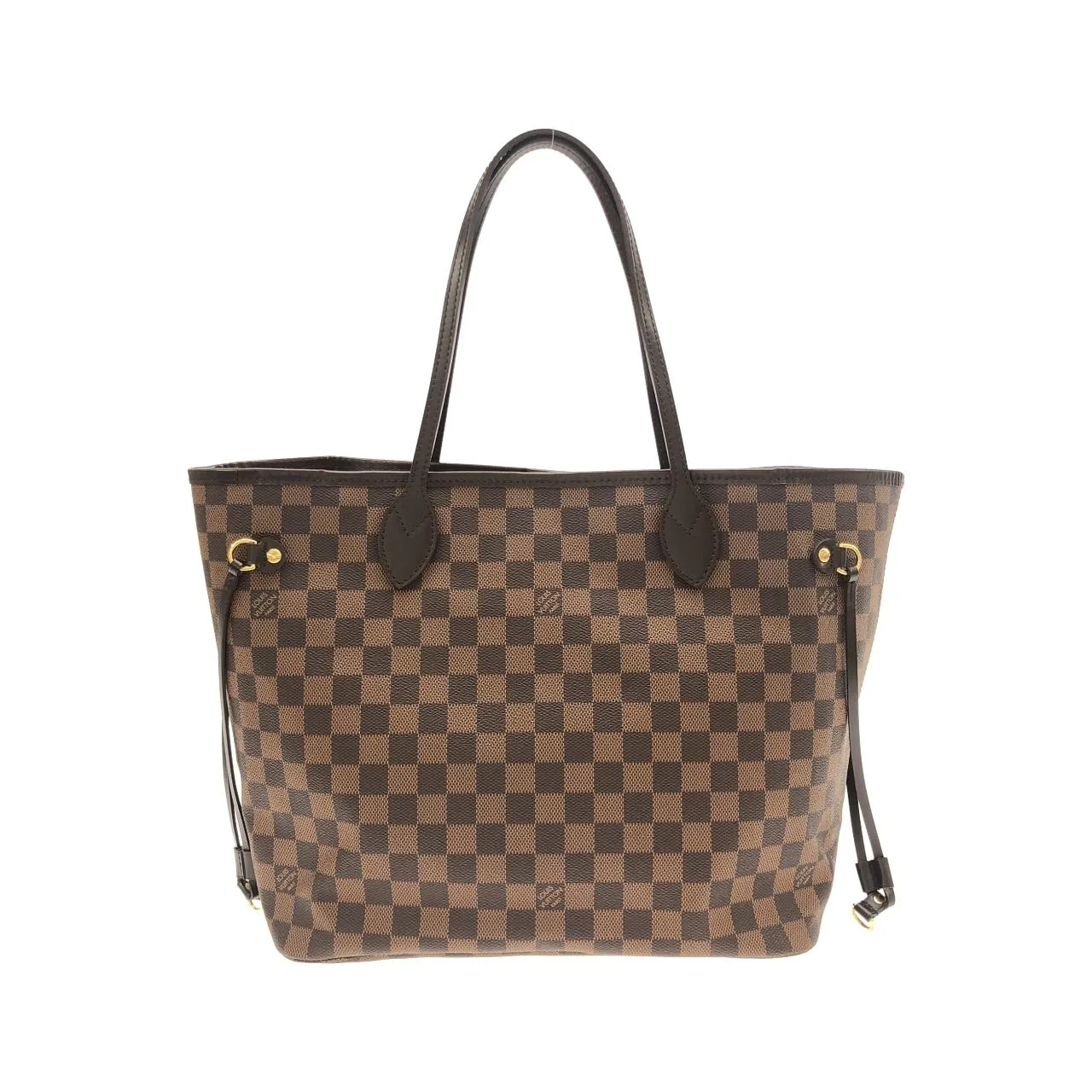 LOUIS VUITTON Neverfull N51105 Tote Damier Black Damier Rank A - Thumbnail 2
