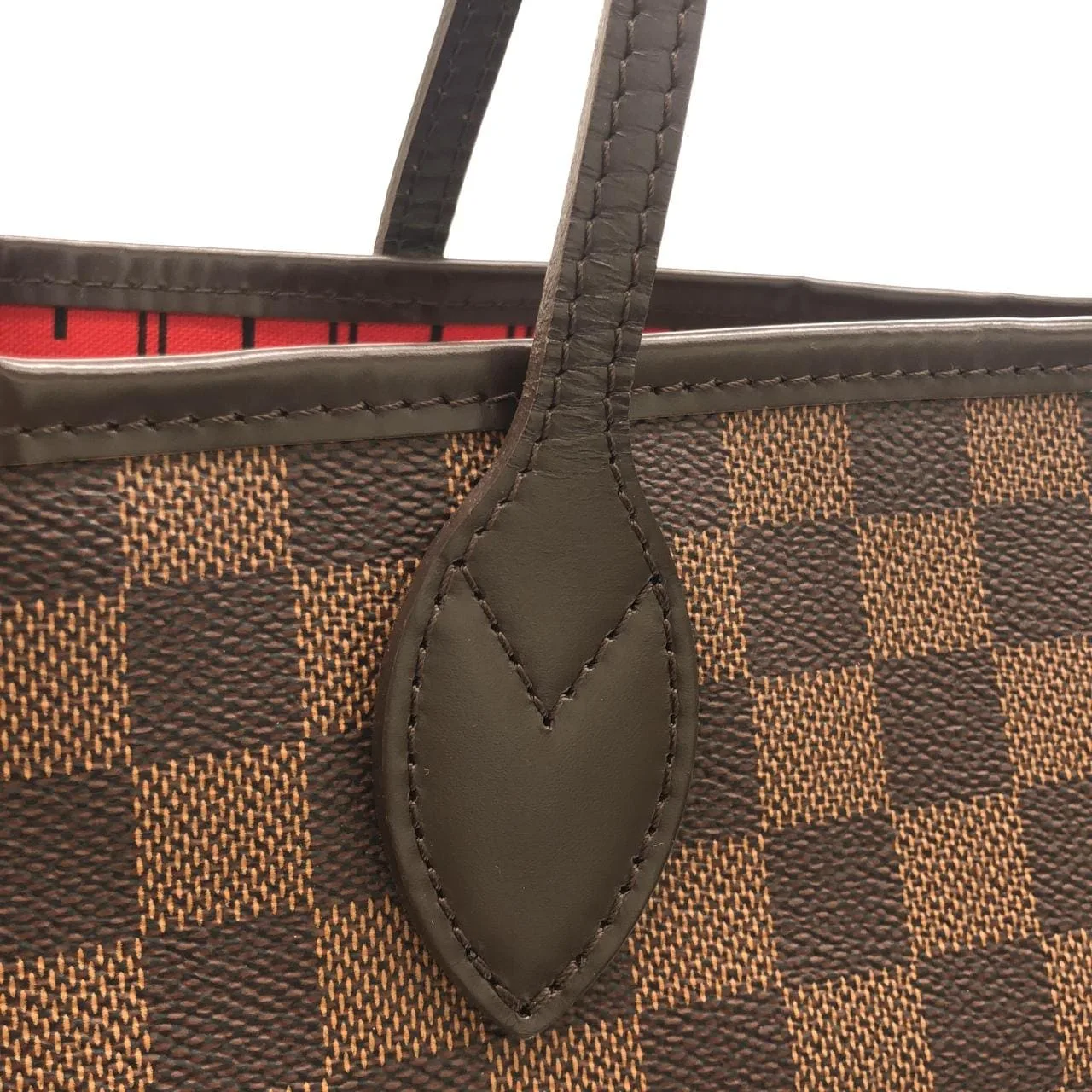 LOUIS VUITTON Neverfull N51105 Tote Damier Black Damier Rank A - Thumbnail 5