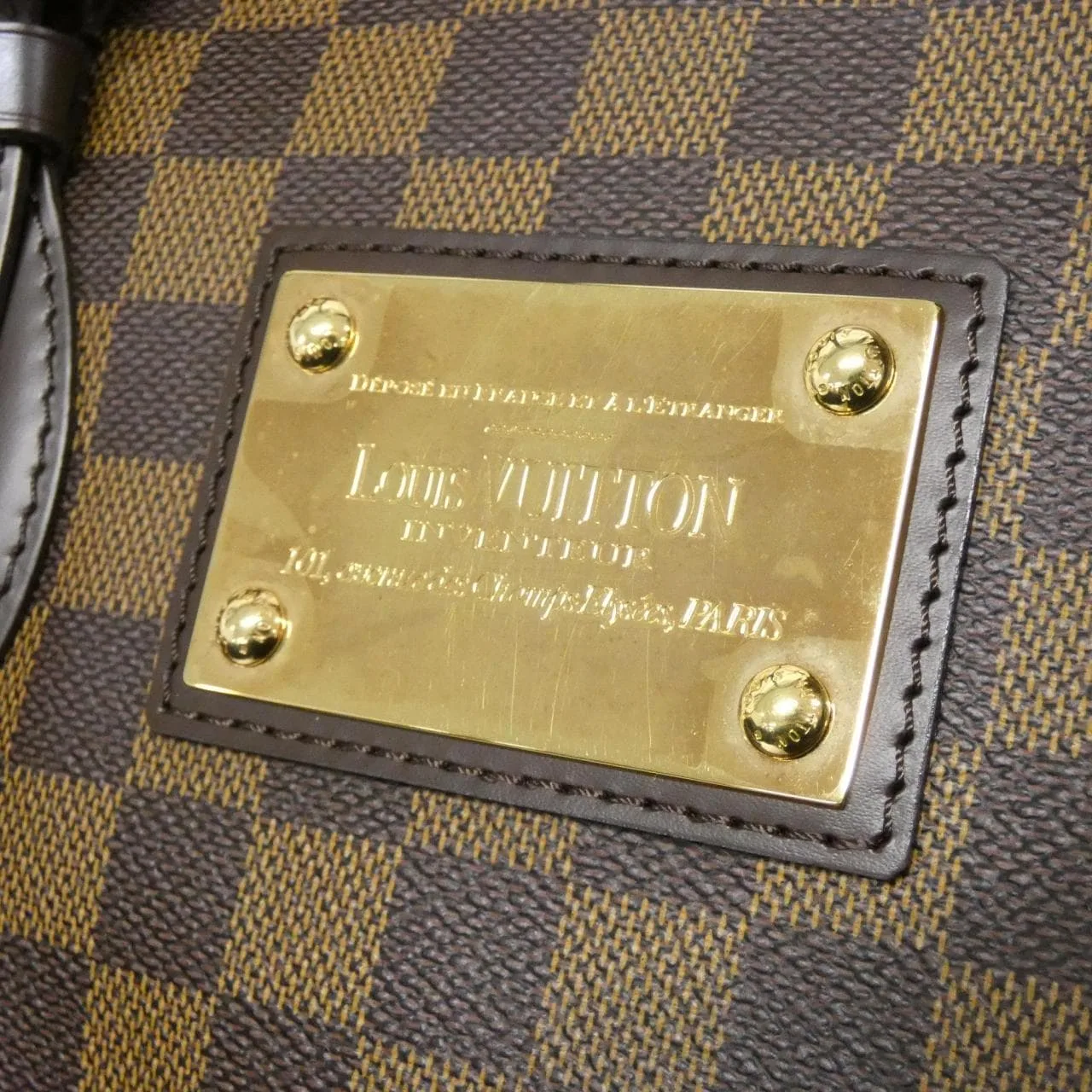 LOUIS VUITTON N51204 Handbag Damier Black Damier - Thumbnail 4