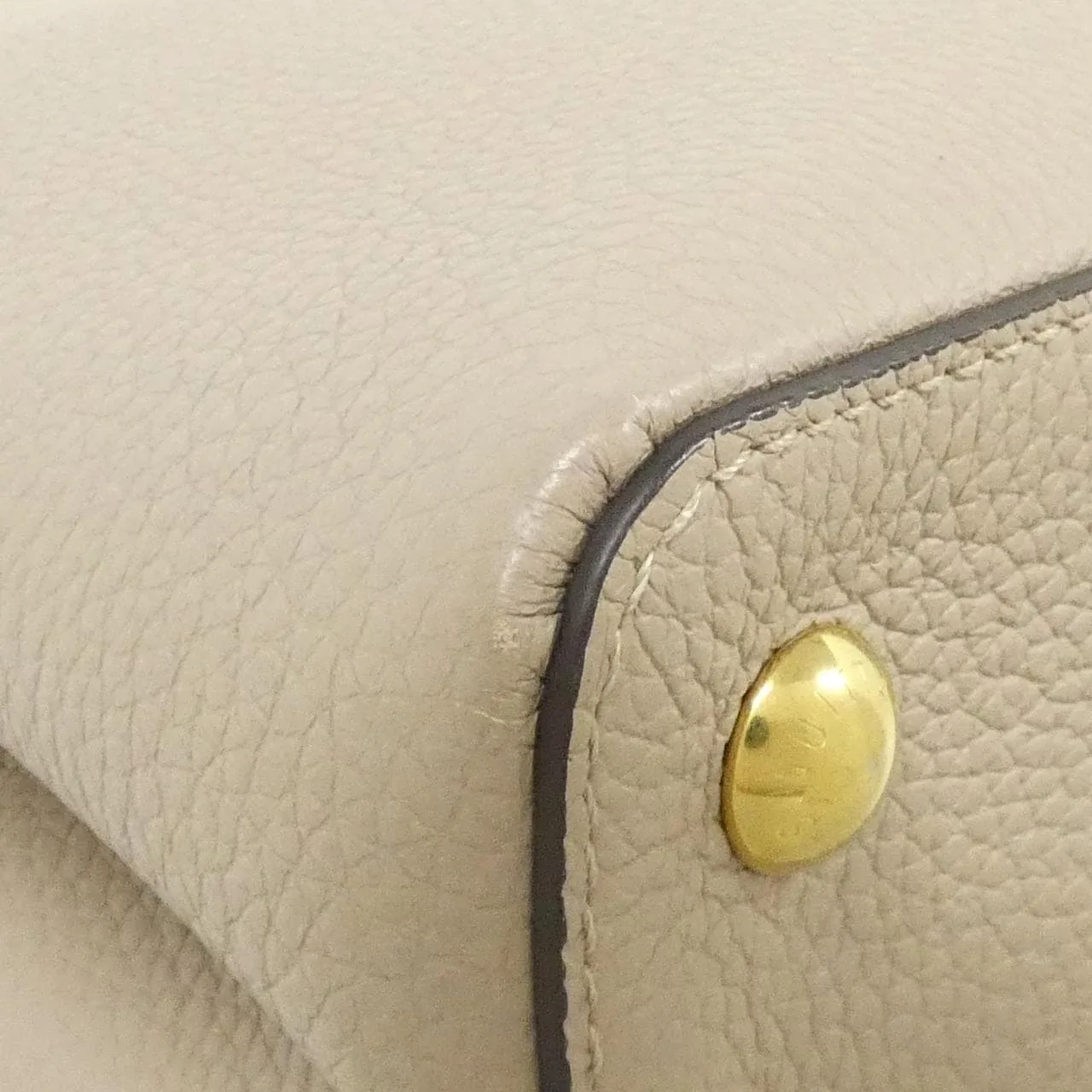 LOUIS VUITTON Capucines N92802 Handbag Leather Black Leather Rank A - Thumbnail 3