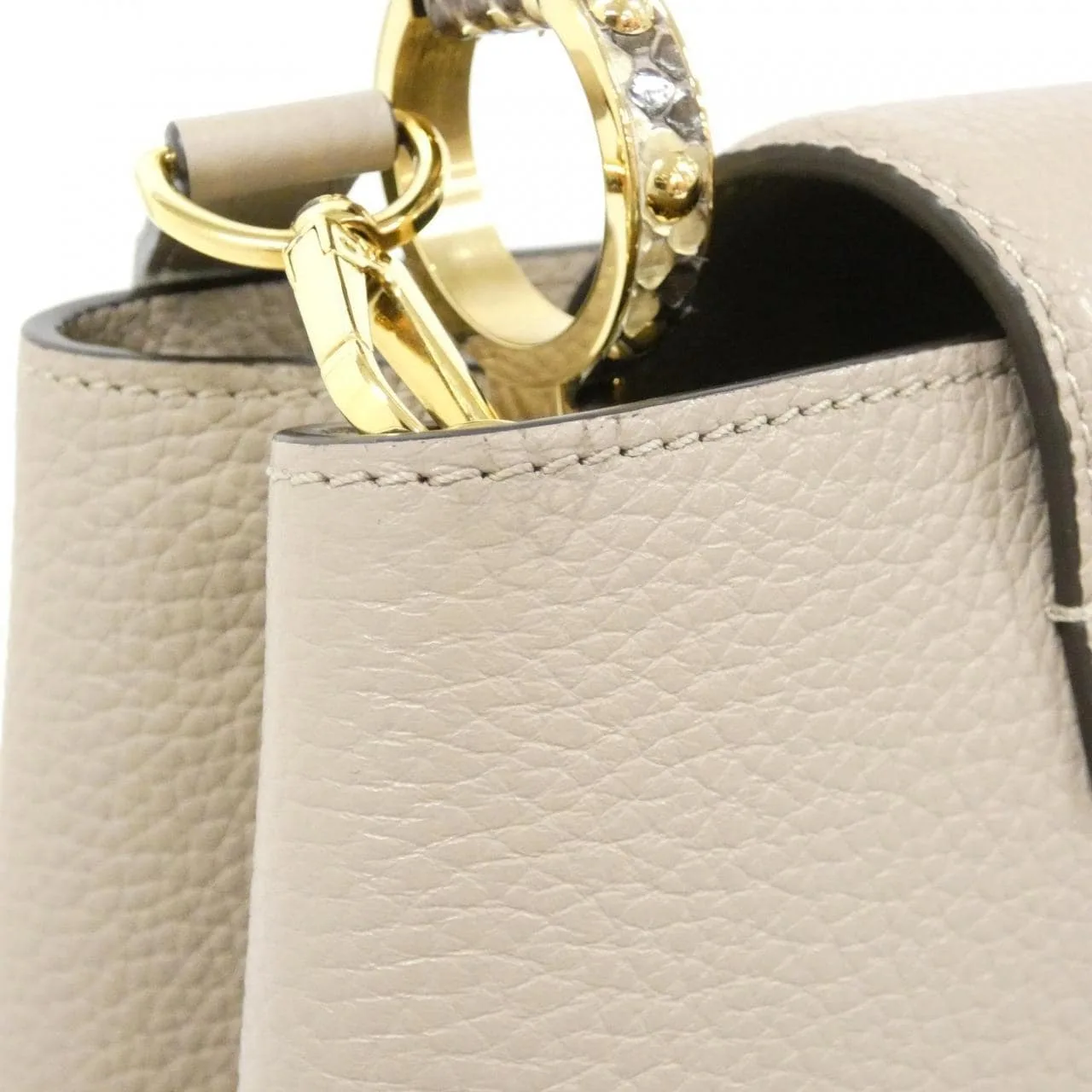 LOUIS VUITTON Capucines N92802 Handbag Leather Black Leather Rank A - Thumbnail 5