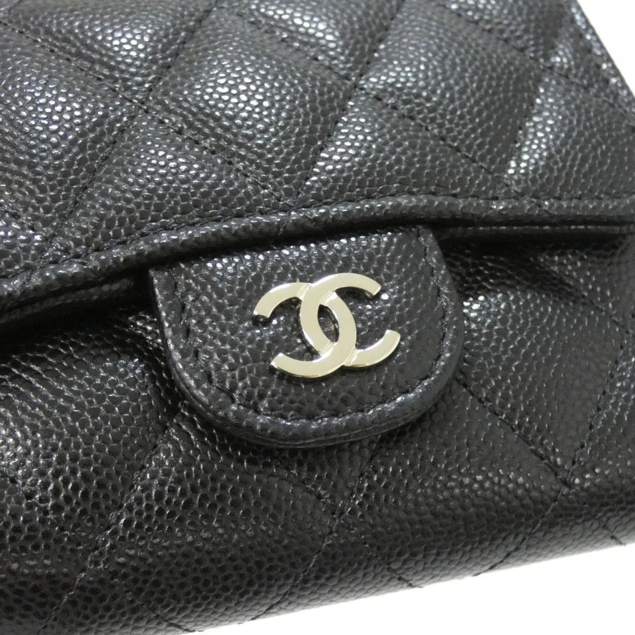 CHANEL Timeless Classic AP0229 Wallet Grained Calfskin Black Grained Calfskin Unused - Thumbnail 3