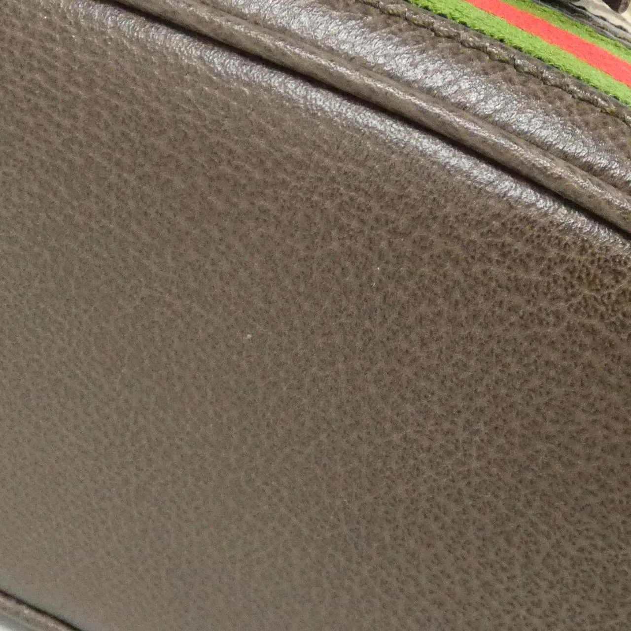 GUCCI Ophidia 550621 UKMJG Handbag Canvas 黑色 帆布 中古品A - 縮圖 3