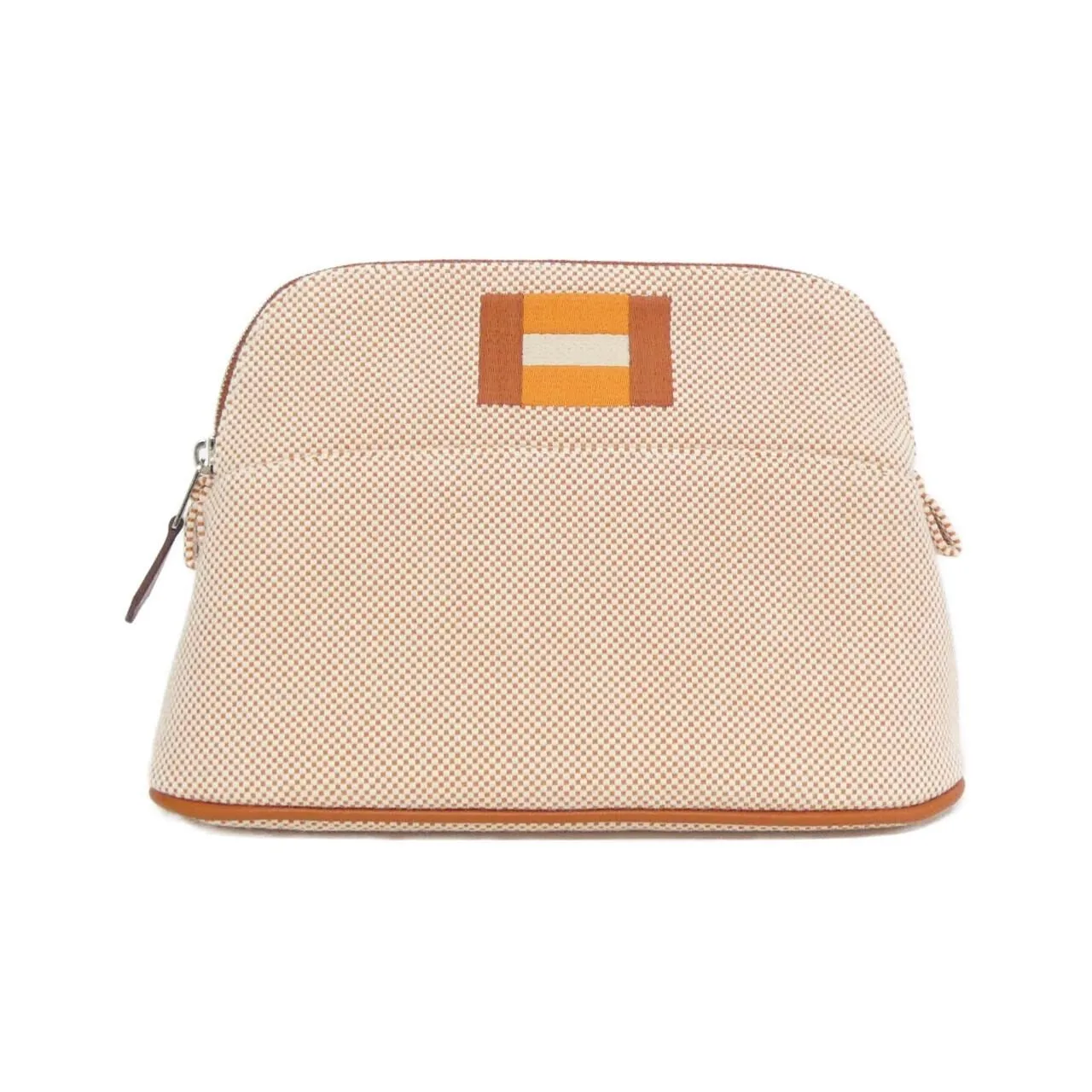 HERMES Bolide 103971M Pouch Canvas Orange