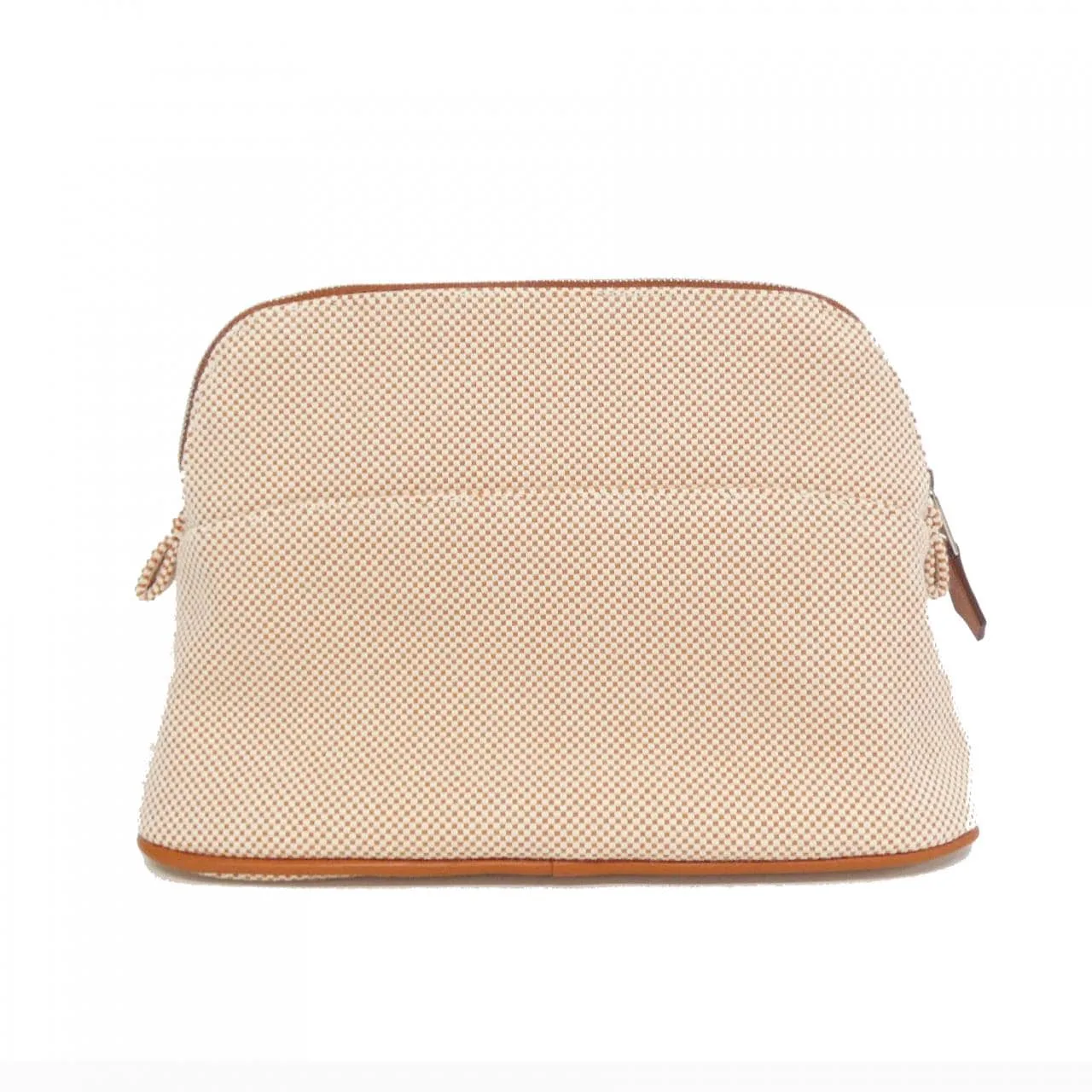 HERMES Bolide 103971M Pouch Canvas 橙色 帆布 中古品A - 縮圖 2