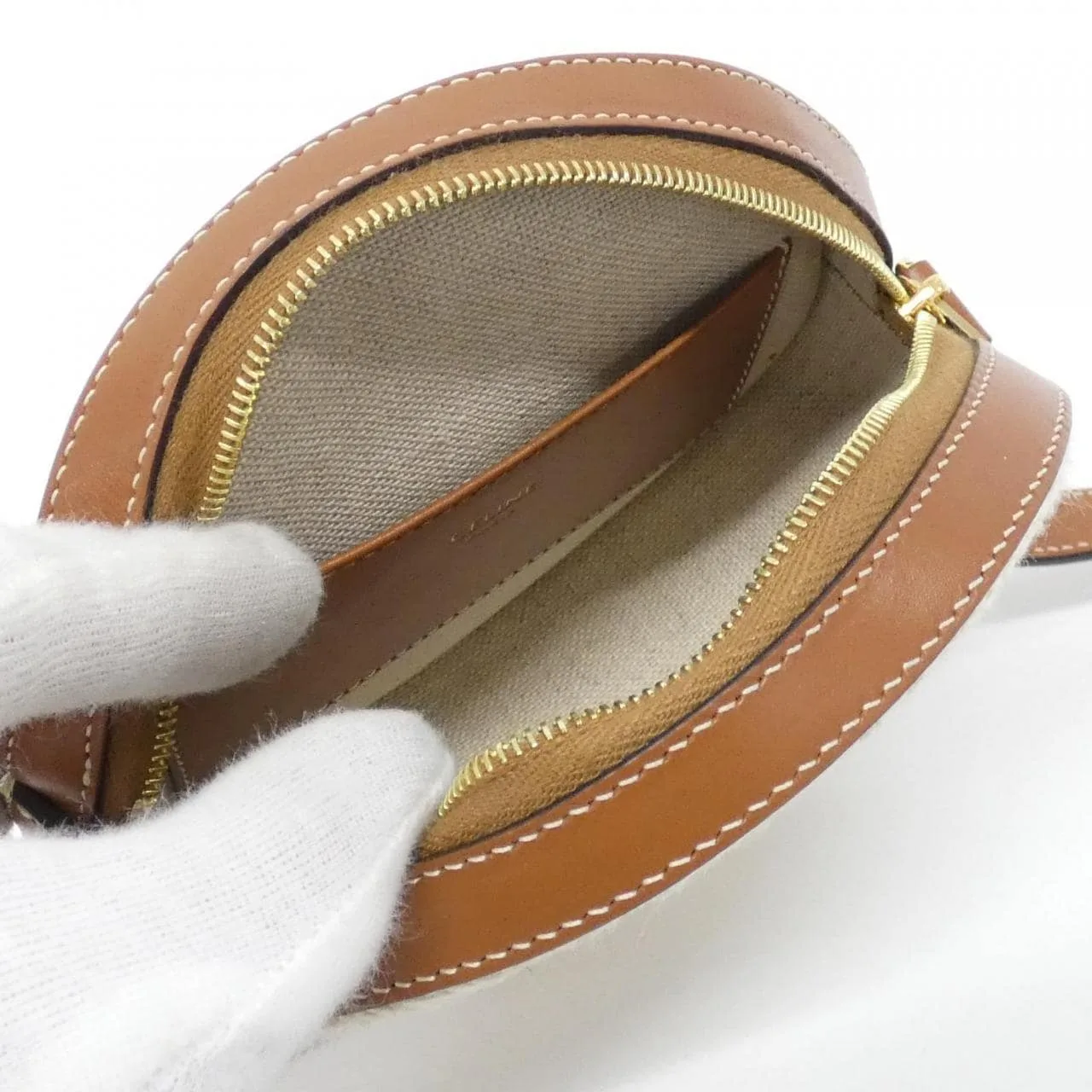 CELINE 10G342DHT Shoulder 黑色 中古品A - 縮圖 5