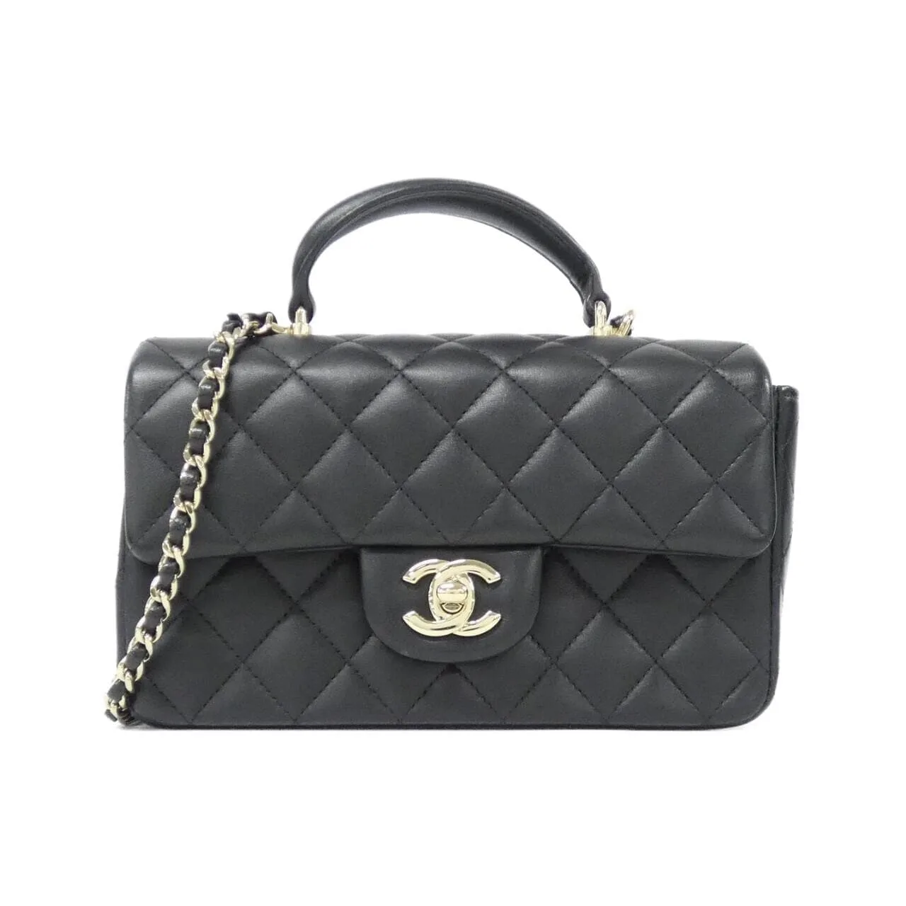 CHANEL Vanity AS2431 Handbag Lambskin