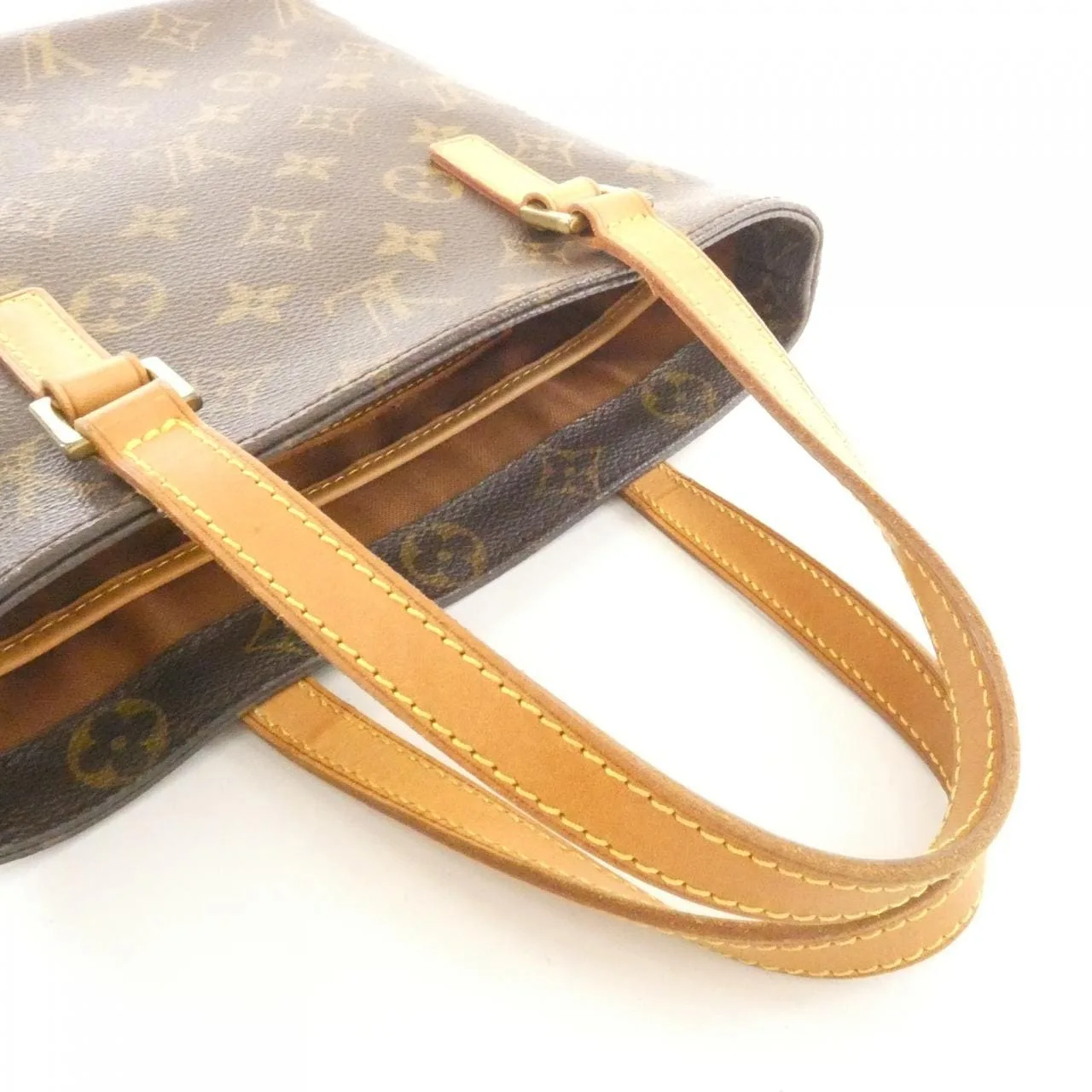 LOUIS VUITTON M51172 Handbag Monogram 黑色 Monogram 中古品B - 縮圖 3