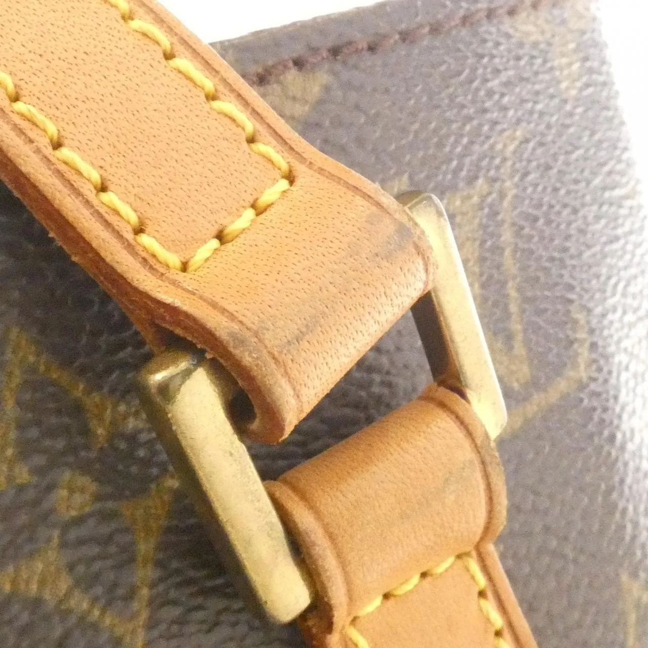 LOUIS VUITTON M51172 Handbag Monogram 黑色 Monogram 中古品B - 縮圖 4