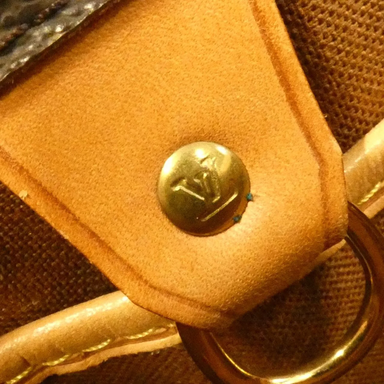 LOUIS VUITTON M51172 Handbag Monogram 黑色 Monogram 中古品B - 縮圖 7