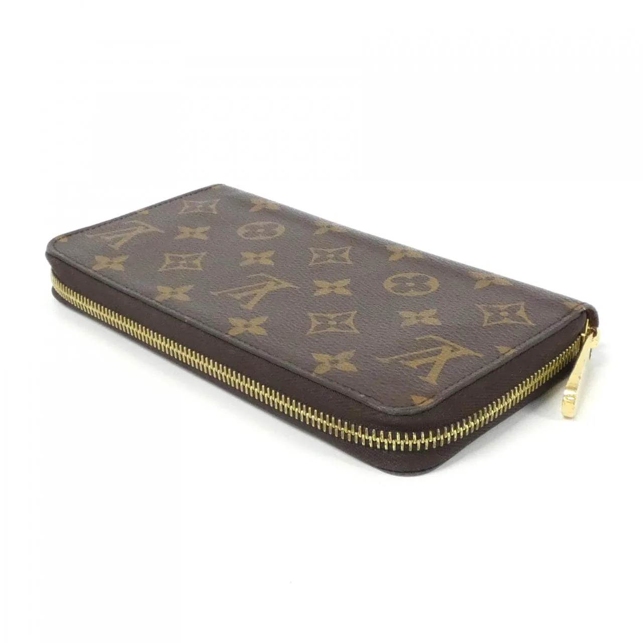 LOUIS VUITTON M42616 Wallet Monogram 黑色 Monogram 中古品A - 縮圖 2