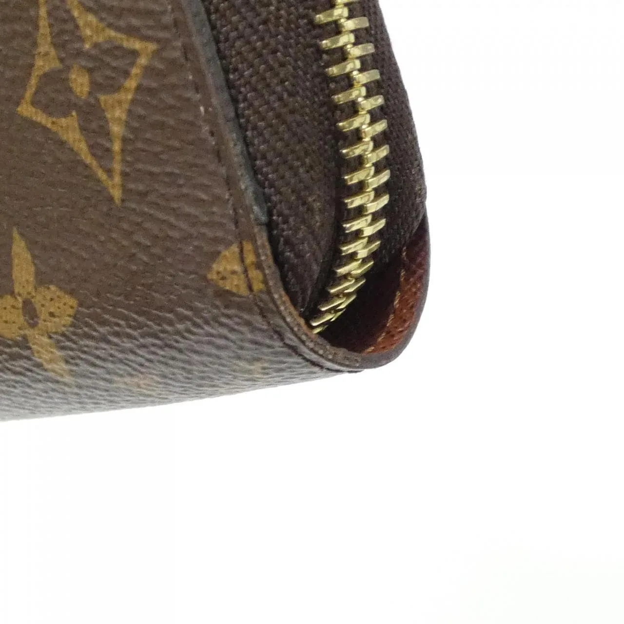 LOUIS VUITTON M42616 Wallet Monogram 黑色 Monogram 中古品A - 縮圖 3