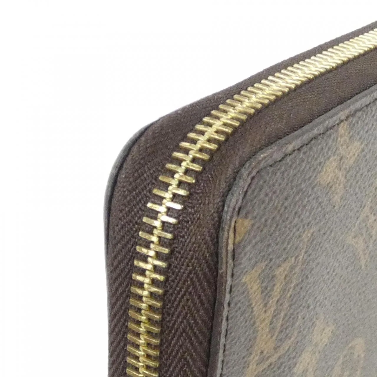 LOUIS VUITTON M42616 Wallet Monogram 黑色 Monogram 中古品A - 縮圖 4