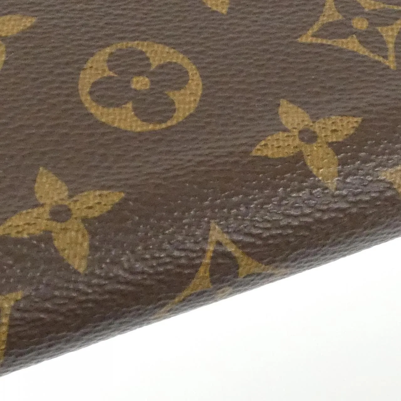 LOUIS VUITTON M42616 Wallet Monogram 黑色 Monogram 中古品A - 縮圖 6