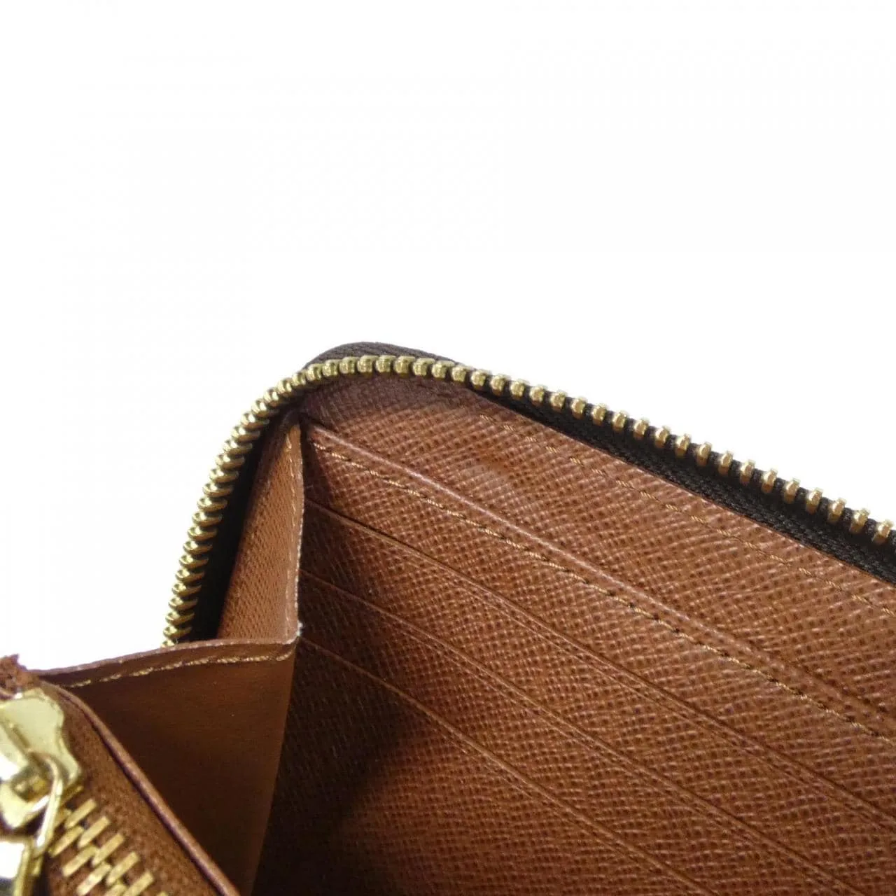 LOUIS VUITTON M42616 Wallet Monogram 黑色 Monogram 中古品A - 縮圖 8