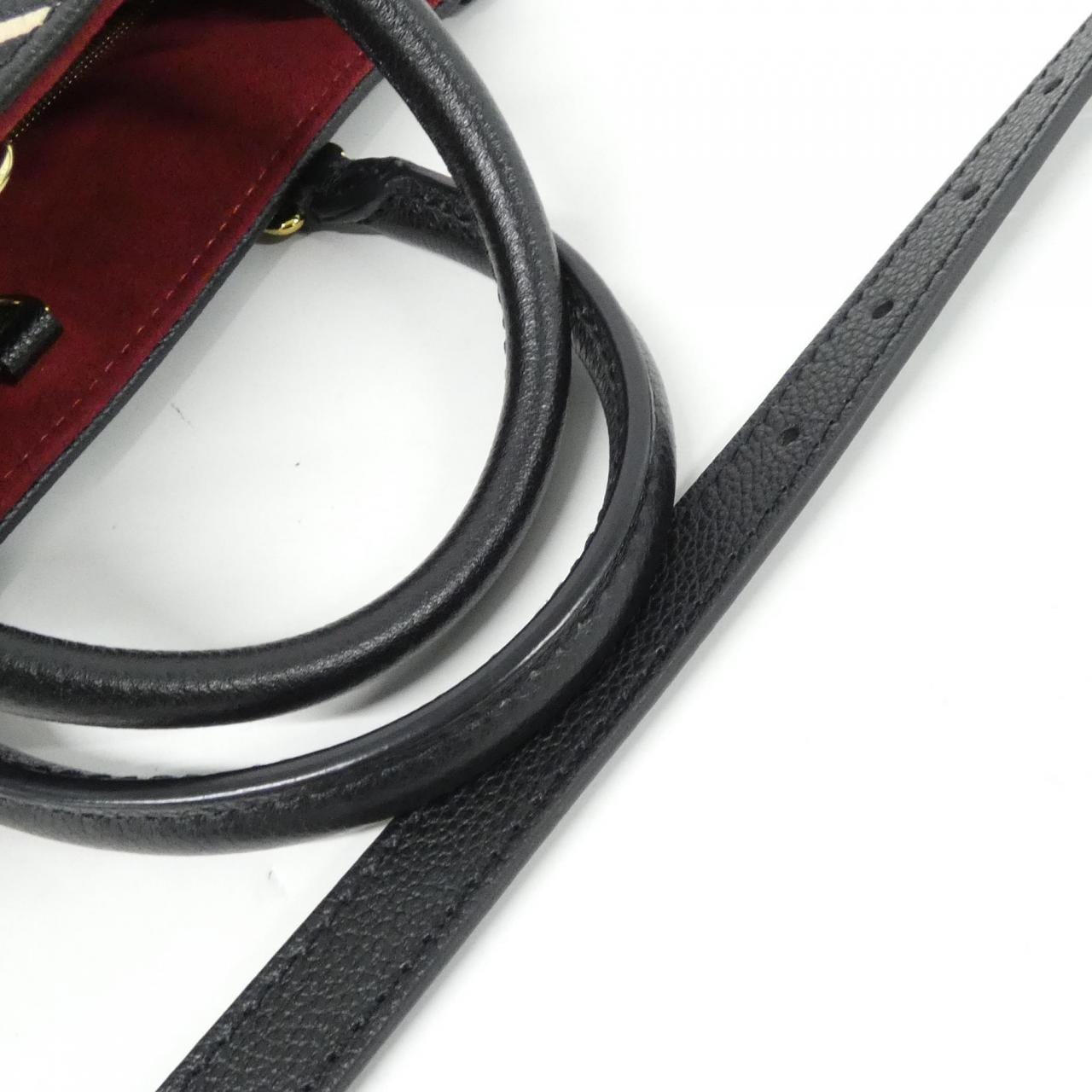 LOUIS VUITTON OnTheGo M45659 Handbag Monogram Black Monogram - Thumbnail 4