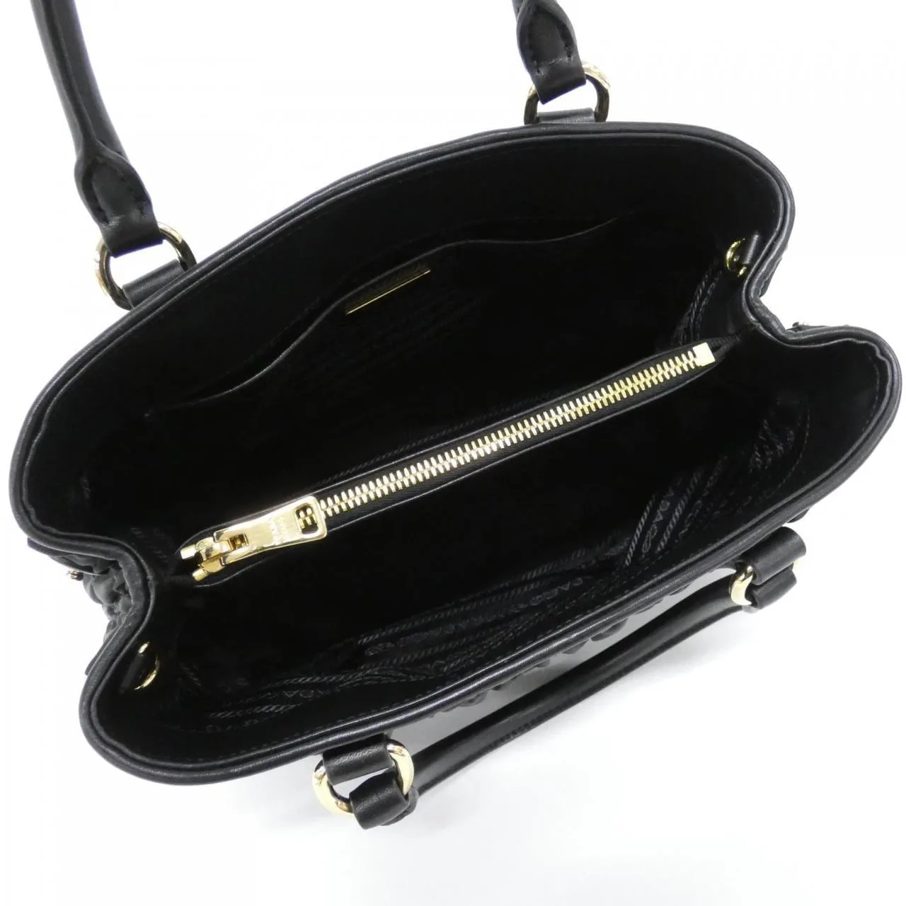 PRADA 1BA173 Handbag Black Rank A - Thumbnail 7