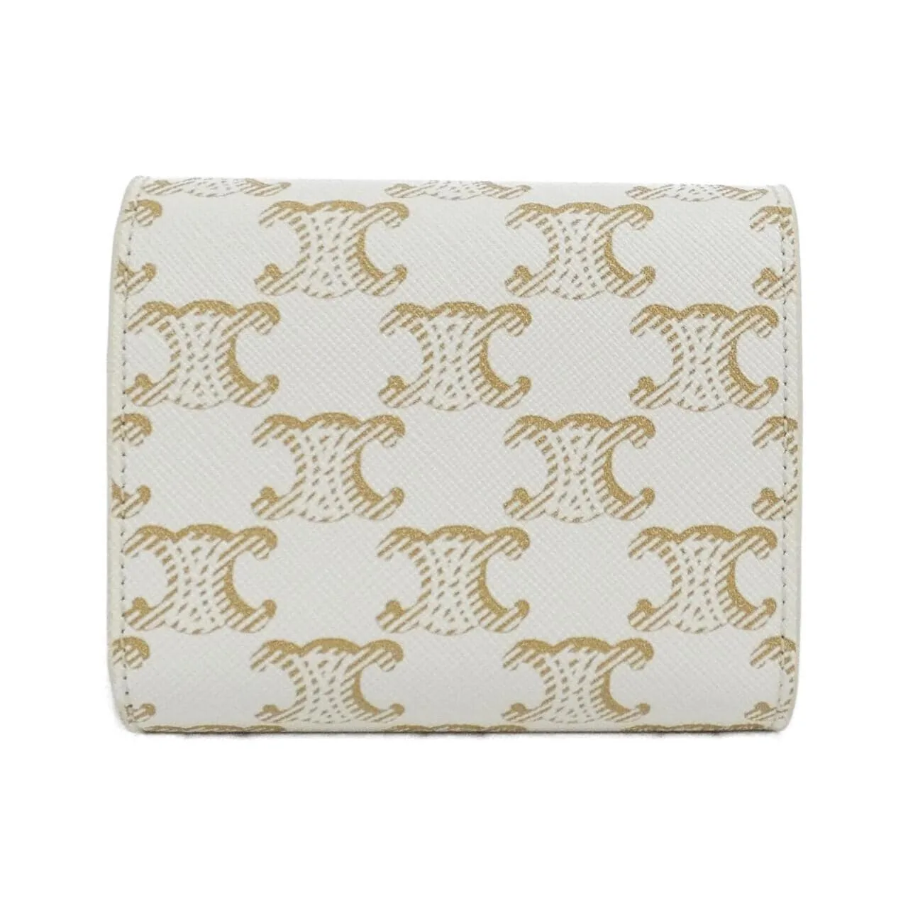 CELINE 10D782CQH Wallet Canvas 黑色 帆布 中古品A - 縮圖 2