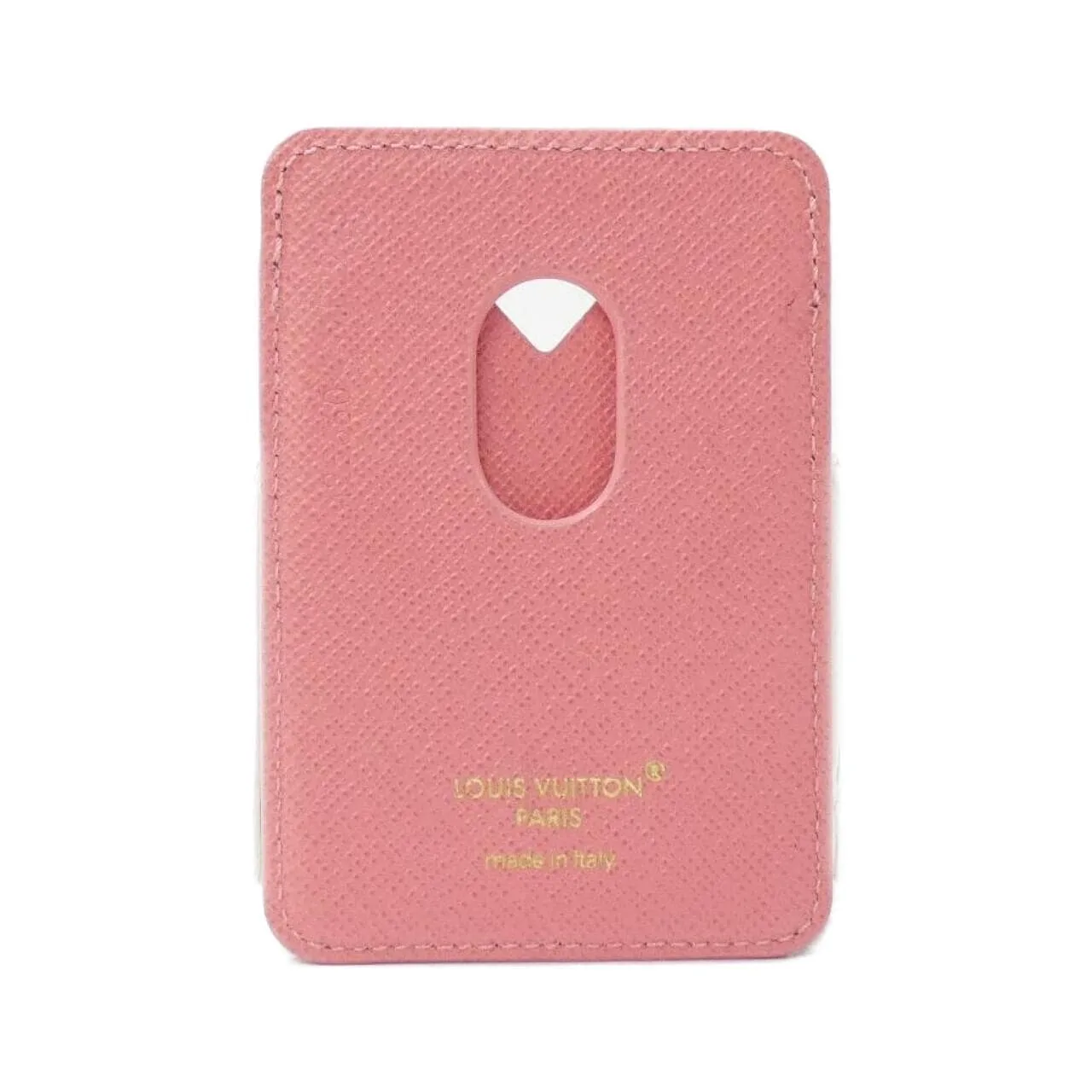 LOUIS VUITTON M25660 Card Case Monogram 粉色 Monogram 中古品A - 縮圖 2