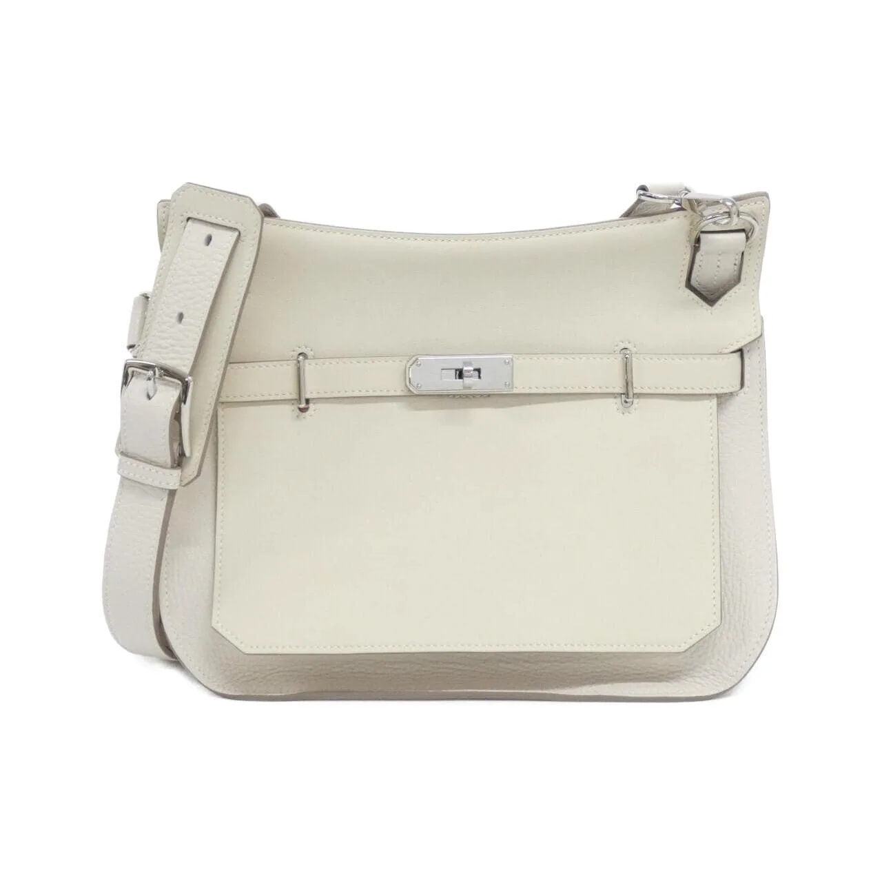 HERMES 068696CK Shoulder Clemence Black