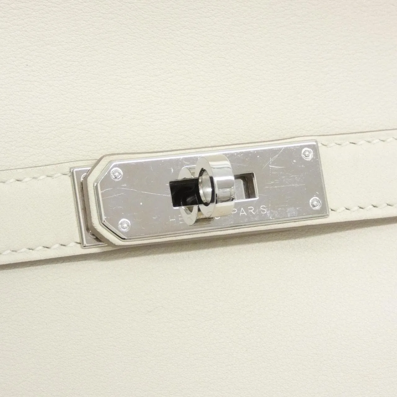 HERMES 068696CK Shoulder Clemence 黑色 Clemence 皮 中古品A - 縮圖 6