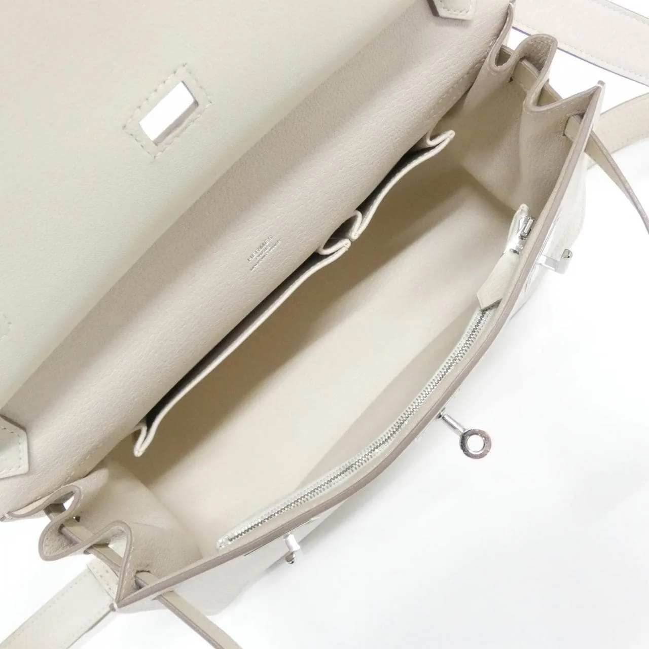 HERMES 068696CK Shoulder Clemence 黑色 Clemence 皮 中古品A - 縮圖 9