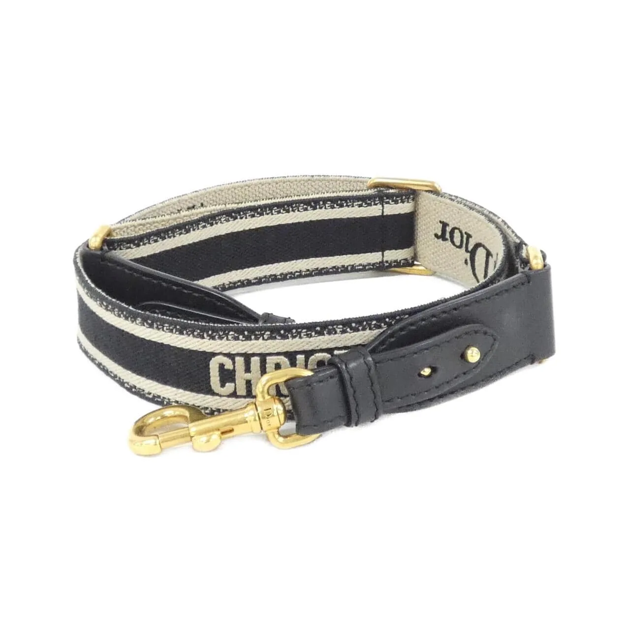 DIOR S8543CBTE Wallet Canvas Black