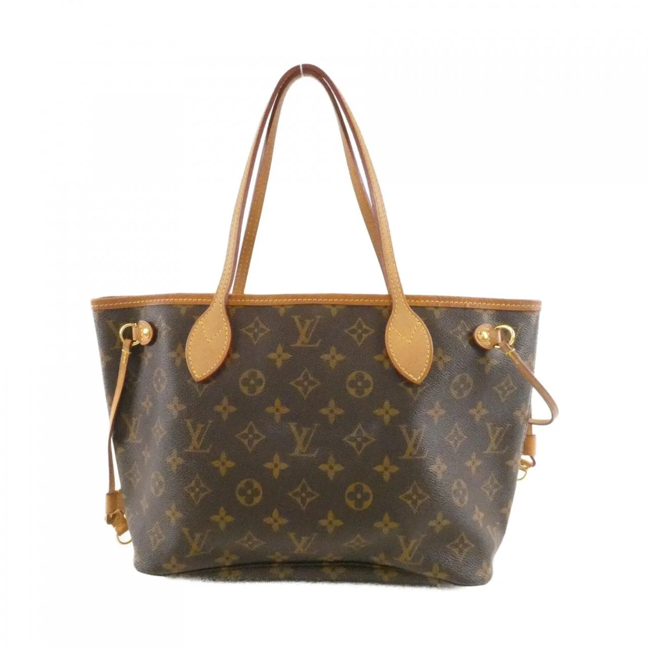 LOUIS VUITTON Neverfull M41001 Tote Monogram Black