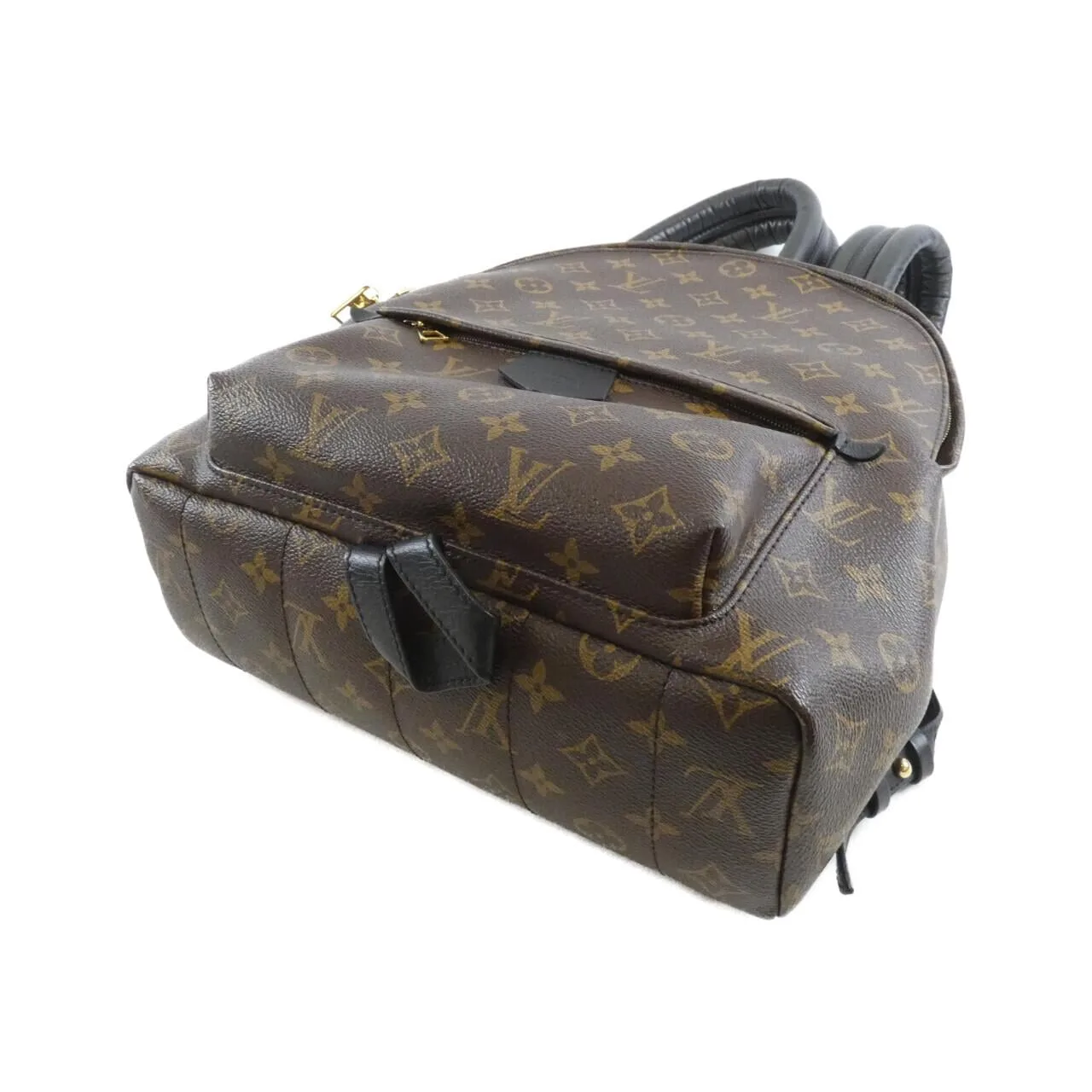 LOUIS VUITTON Palm Springs M41561 背包 Monogram 黑色 Monogram 中古品B - 縮圖 3