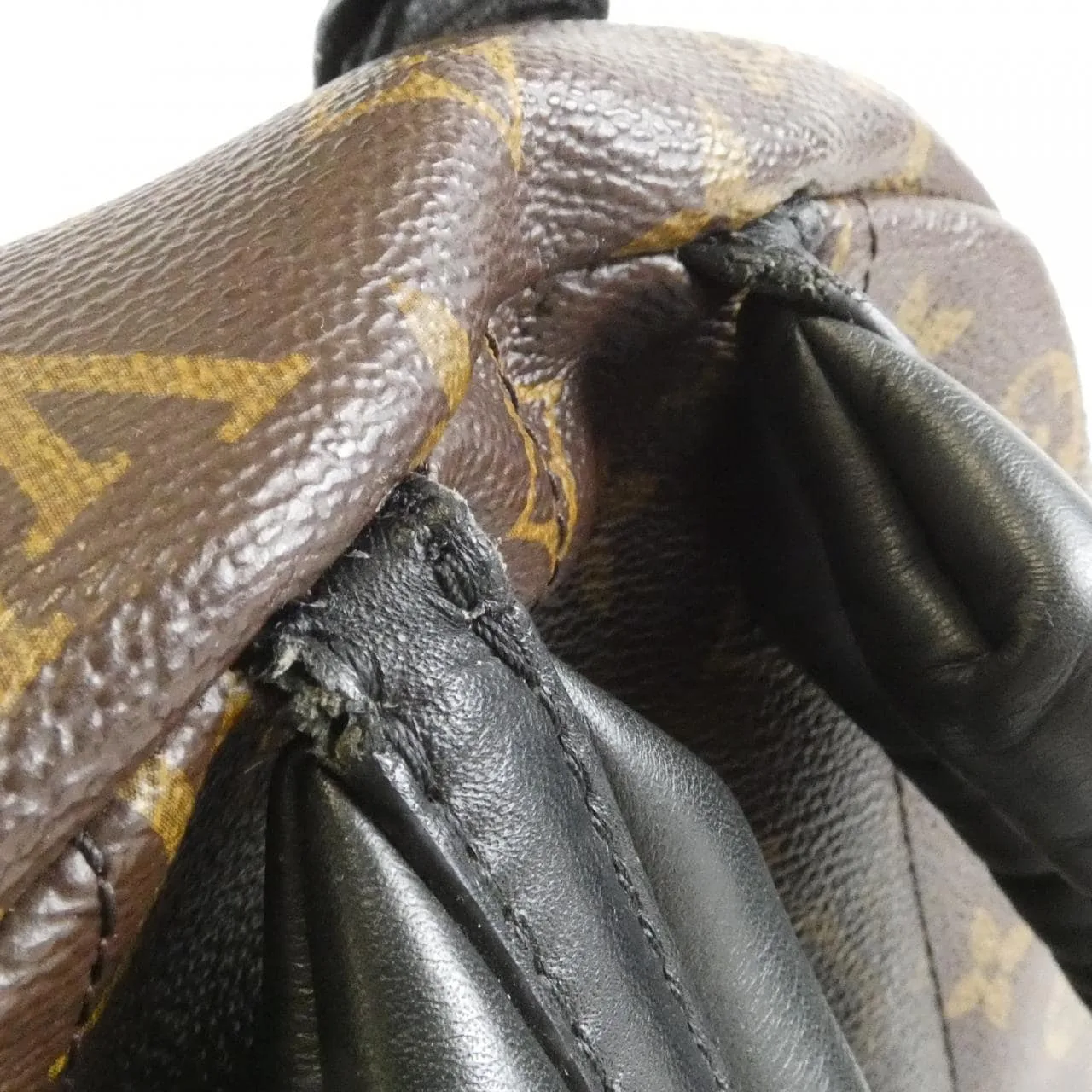 LOUIS VUITTON Palm Springs M41561 背包 Monogram 黑色 Monogram 中古品B - 縮圖 7