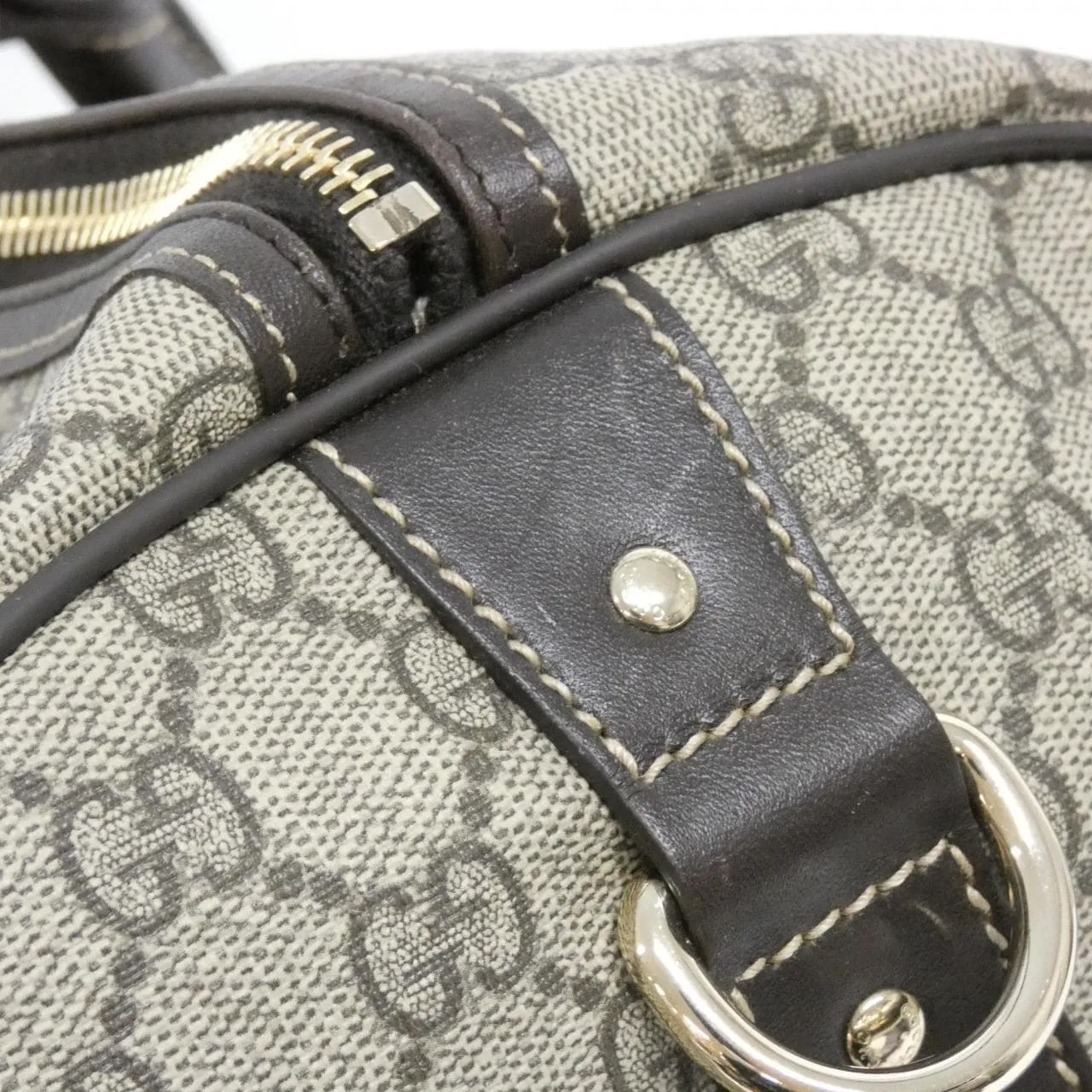 GUCCI 206501 Boston 米色 中古品A - 縮圖 8