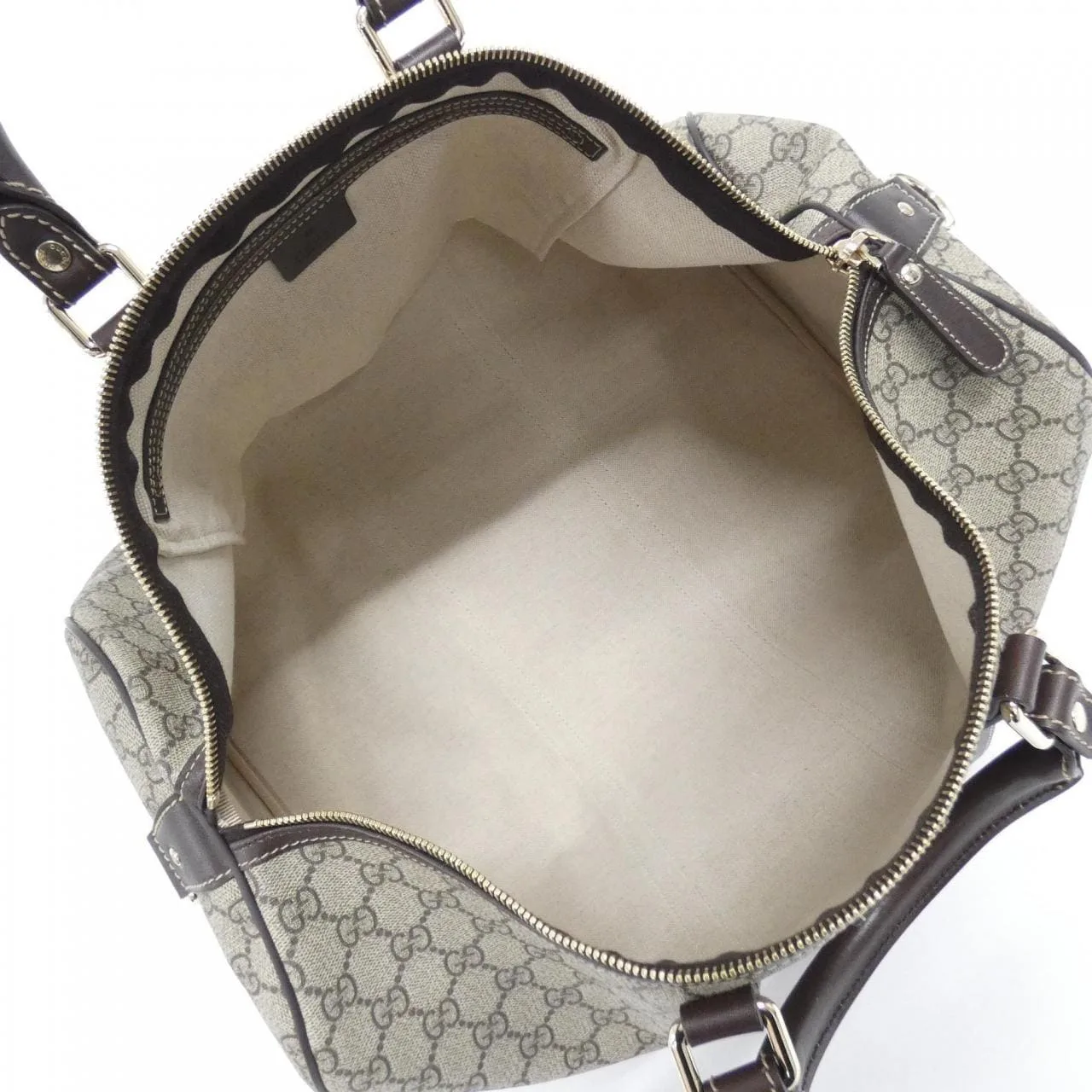 GUCCI 206501 Boston 米色 中古品A - 縮圖 10