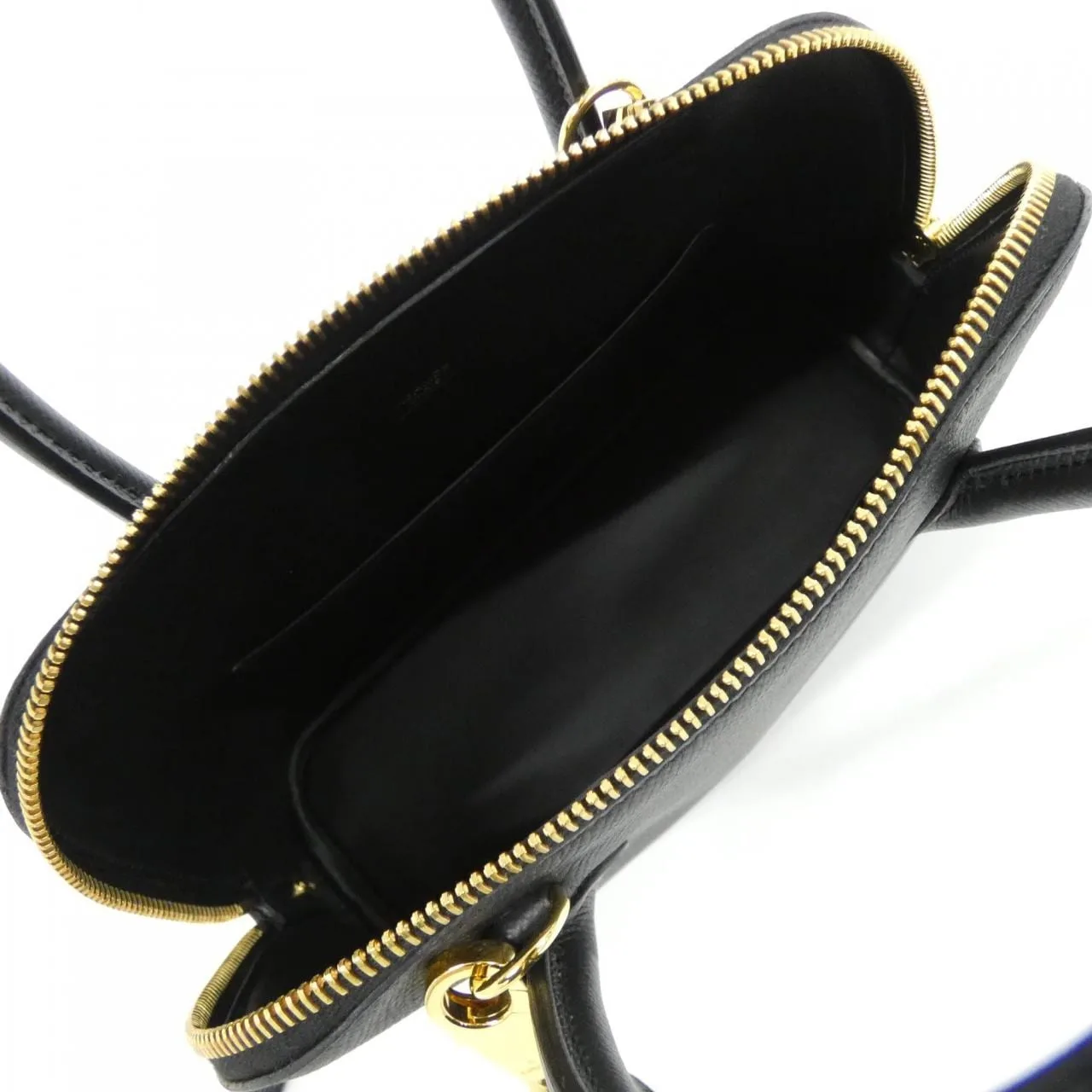 HERMES Bolide 082798CC Handbag Epsom 黑色 Epsom 皮 中古品A - 縮圖 9