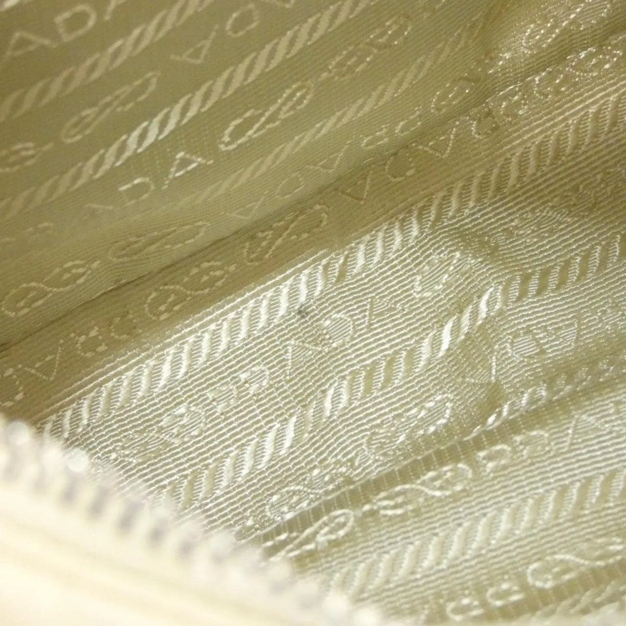 PRADA 1NE204 Shoulder Beige Rank A - Thumbnail 9