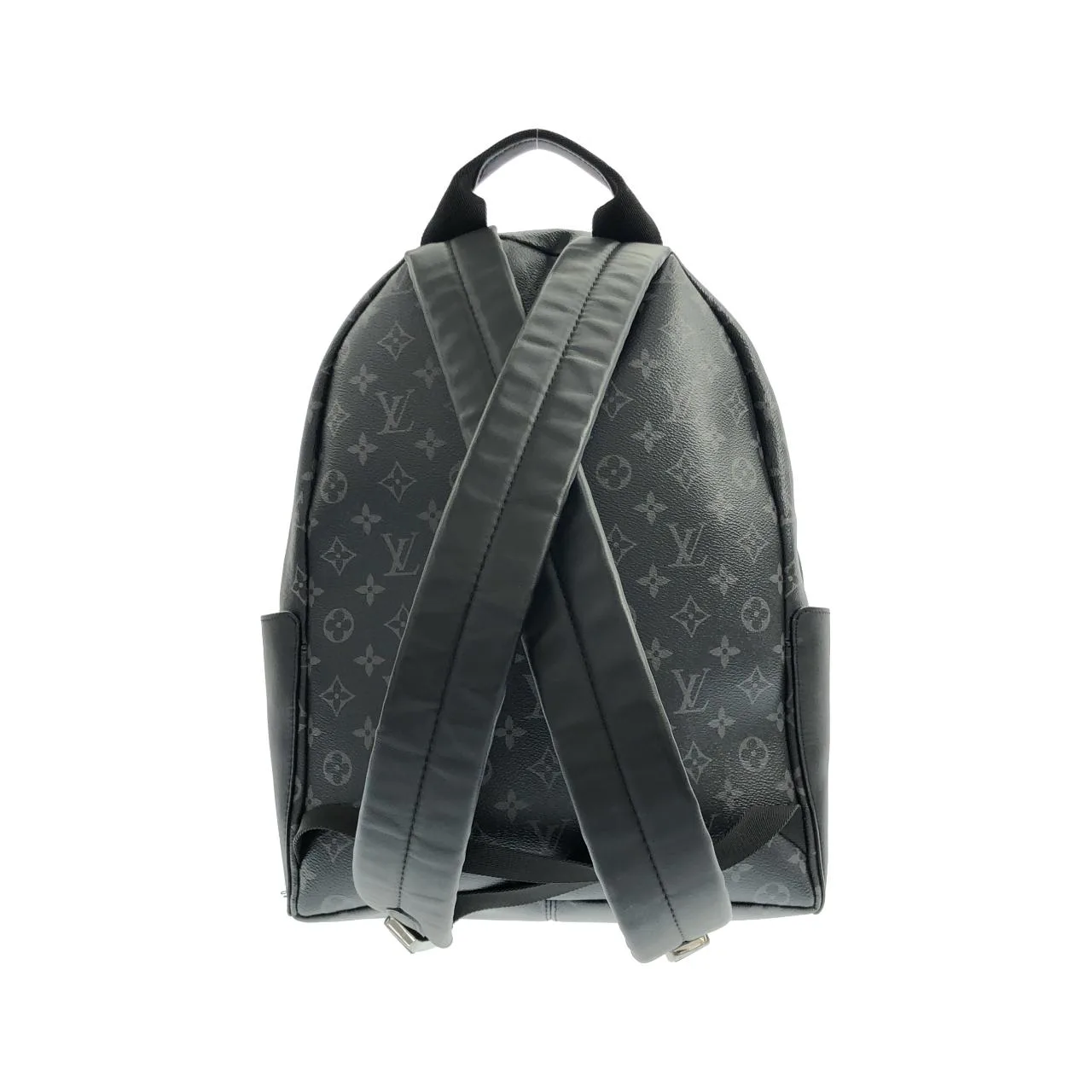 LOUIS VUITTON Eclipse M43186 Backpack Monogram 黑色 Monogram 中古品A - 縮圖 2