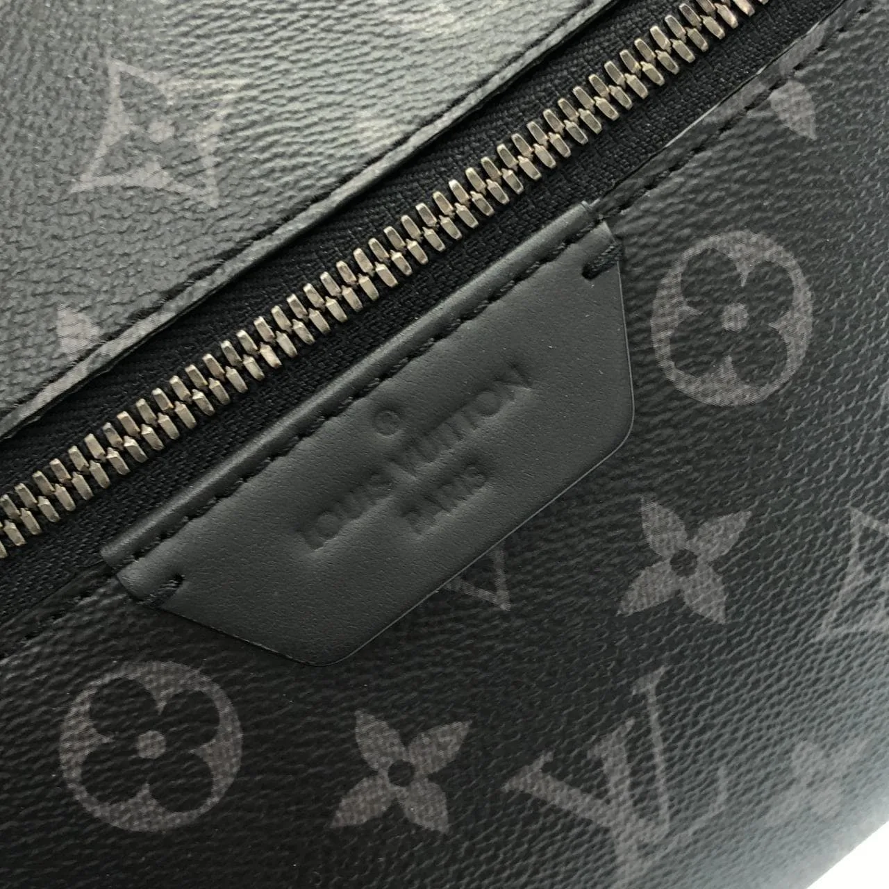 LOUIS VUITTON Eclipse M43186 Backpack Monogram 黑色 Monogram 中古品A - 縮圖 5