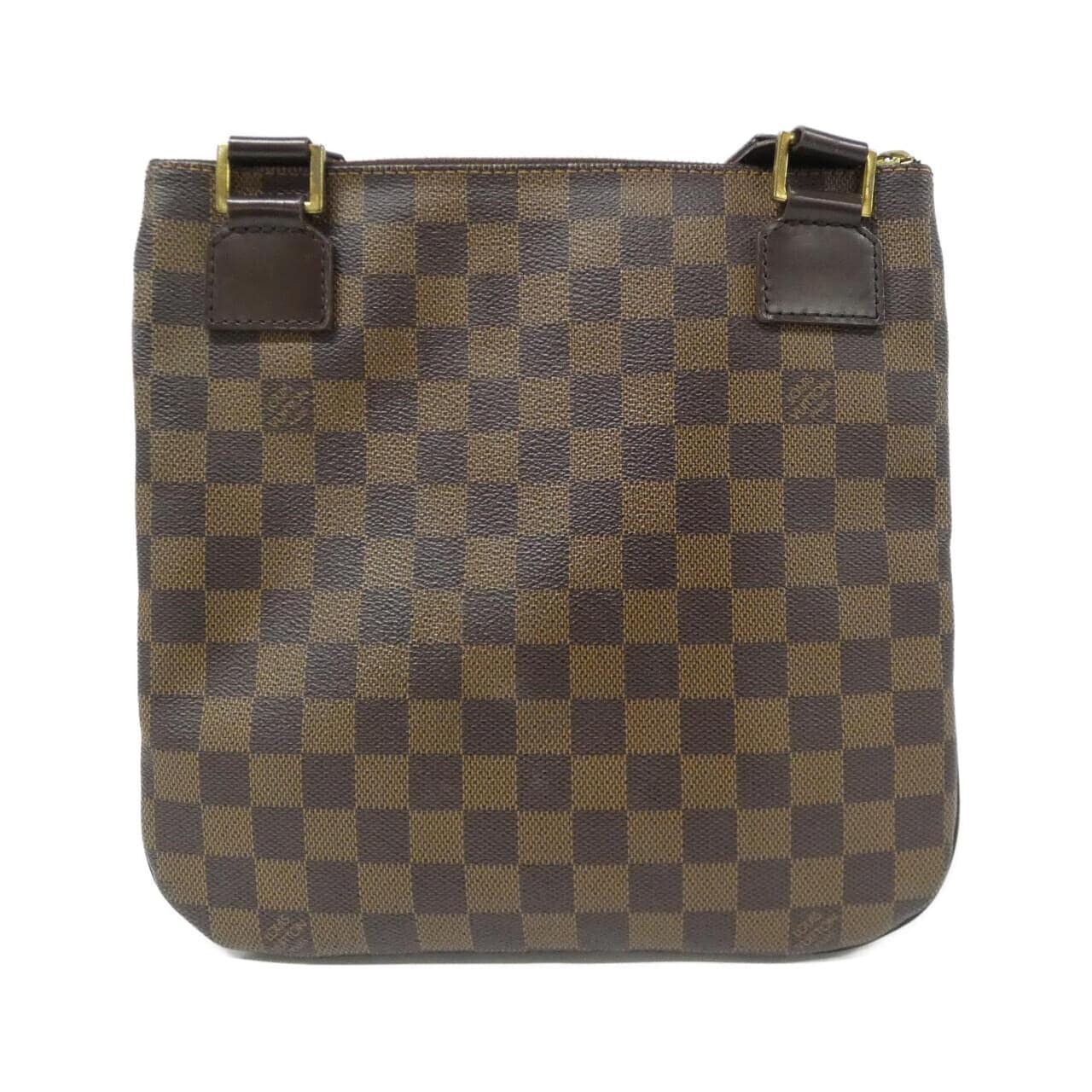 LOUIS VUITTON Pochette N51111 Shoulder Damier 黑色 Damier 中古品A - 縮圖 2