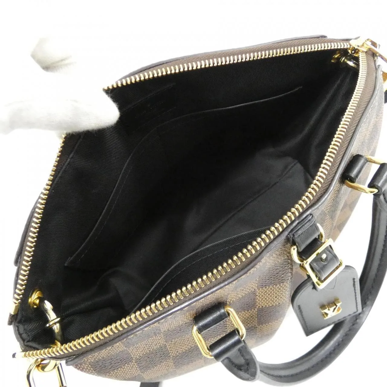 LOUIS VUITTON Odéon N45282 Tote Damier Black Damier Rank A - Thumbnail 10