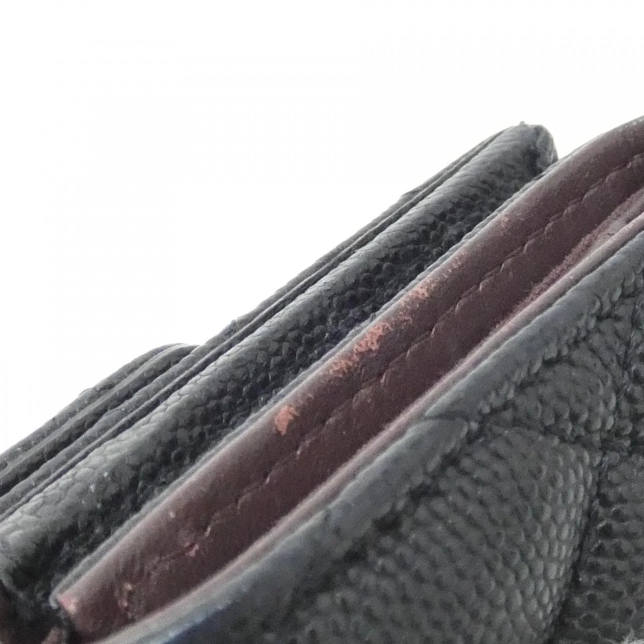 CHANEL Timeless Classic AP0230 Wallet Grained Calfskin Black Grained Calfskin Rank B - Thumbnail 5